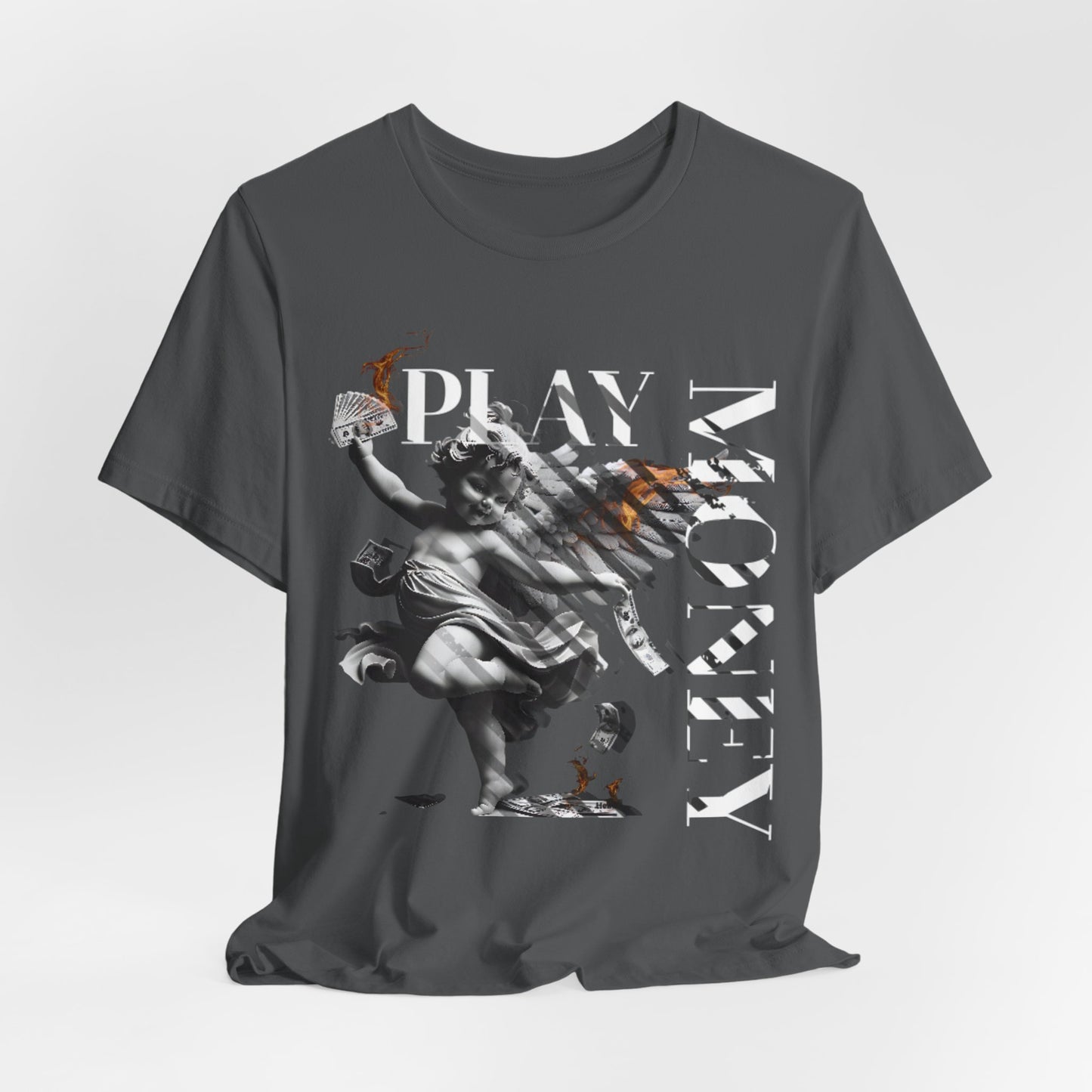 Play Money statue graphic Tee | Vintage angel sculpture, streetwear