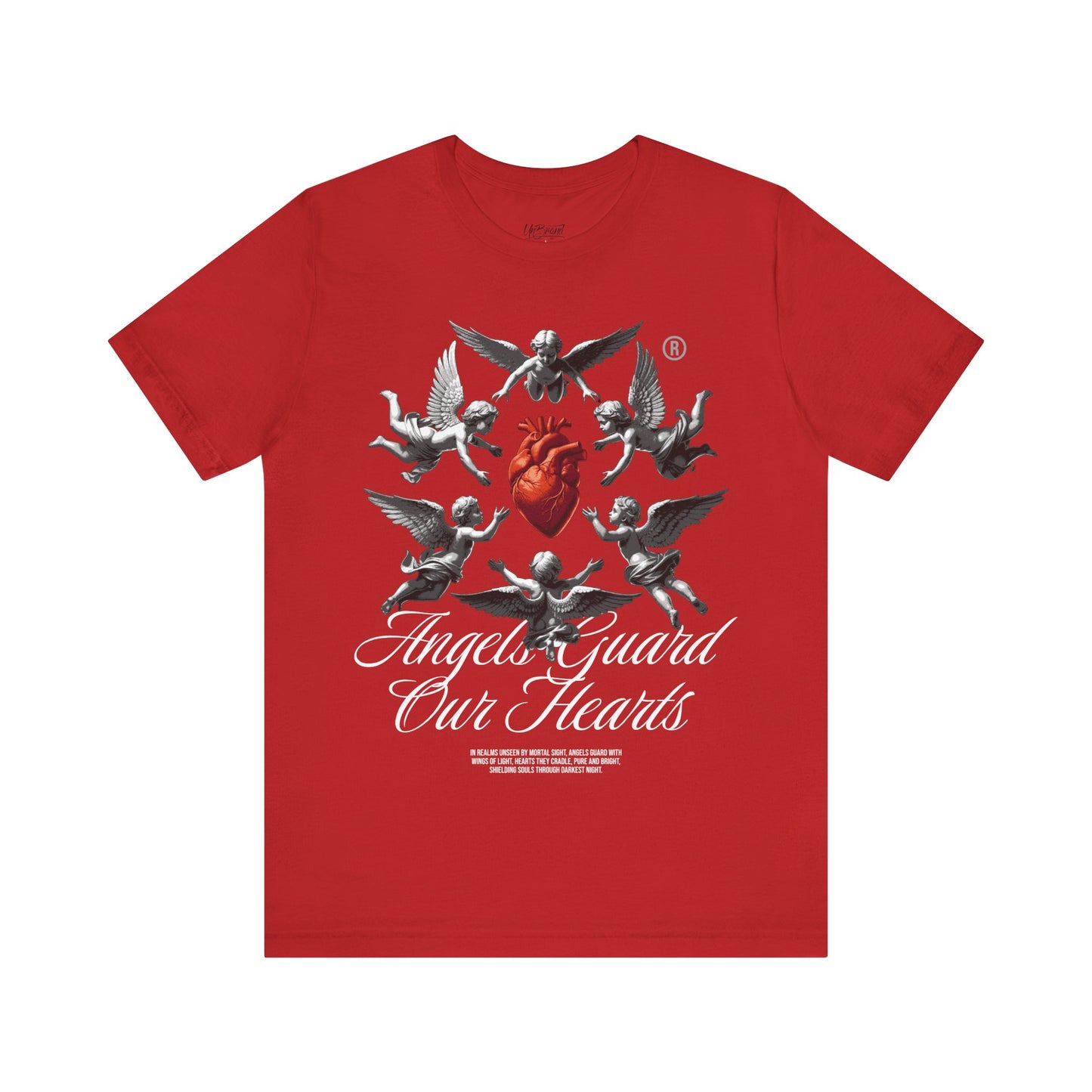 Angels guard our heart |Unisex Short Sleeve Tee