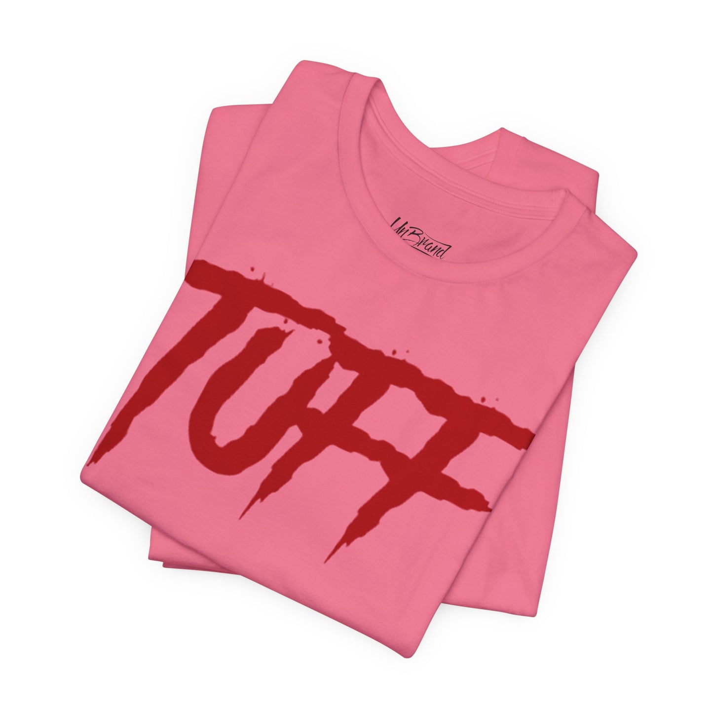 Tuff graphic tee | Bold red script logo t-shirt | Unisex