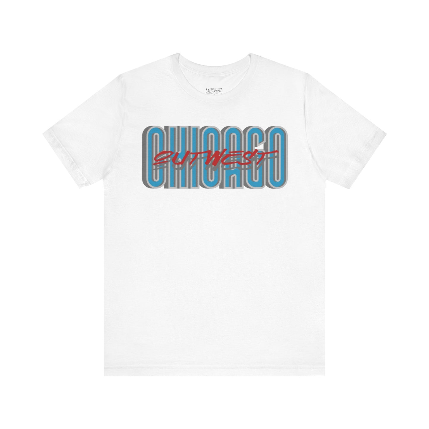 Westside Chicago Retro Script Tee | City Pride Graphic T-Shirt | unisex
