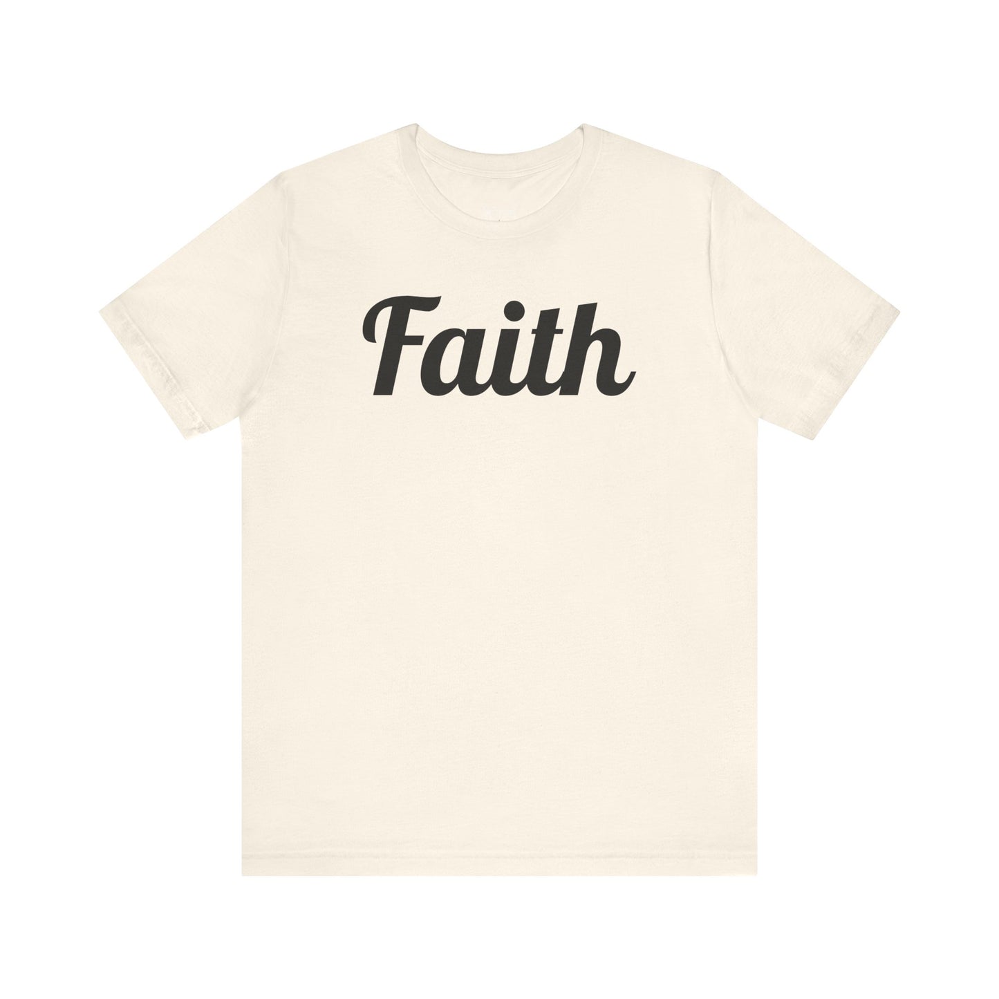 The word faith in Japanese writing |graphic T-shirt| unisex