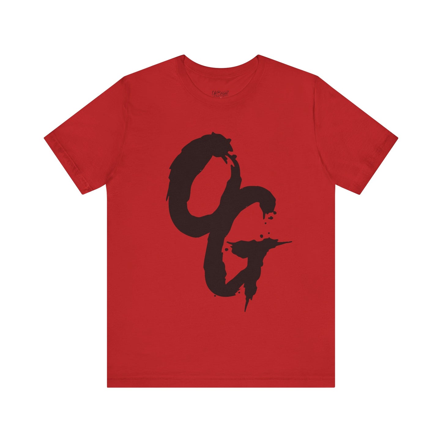 OG Brushstroke Tee | Black Calligraphy Logo T-Shirt