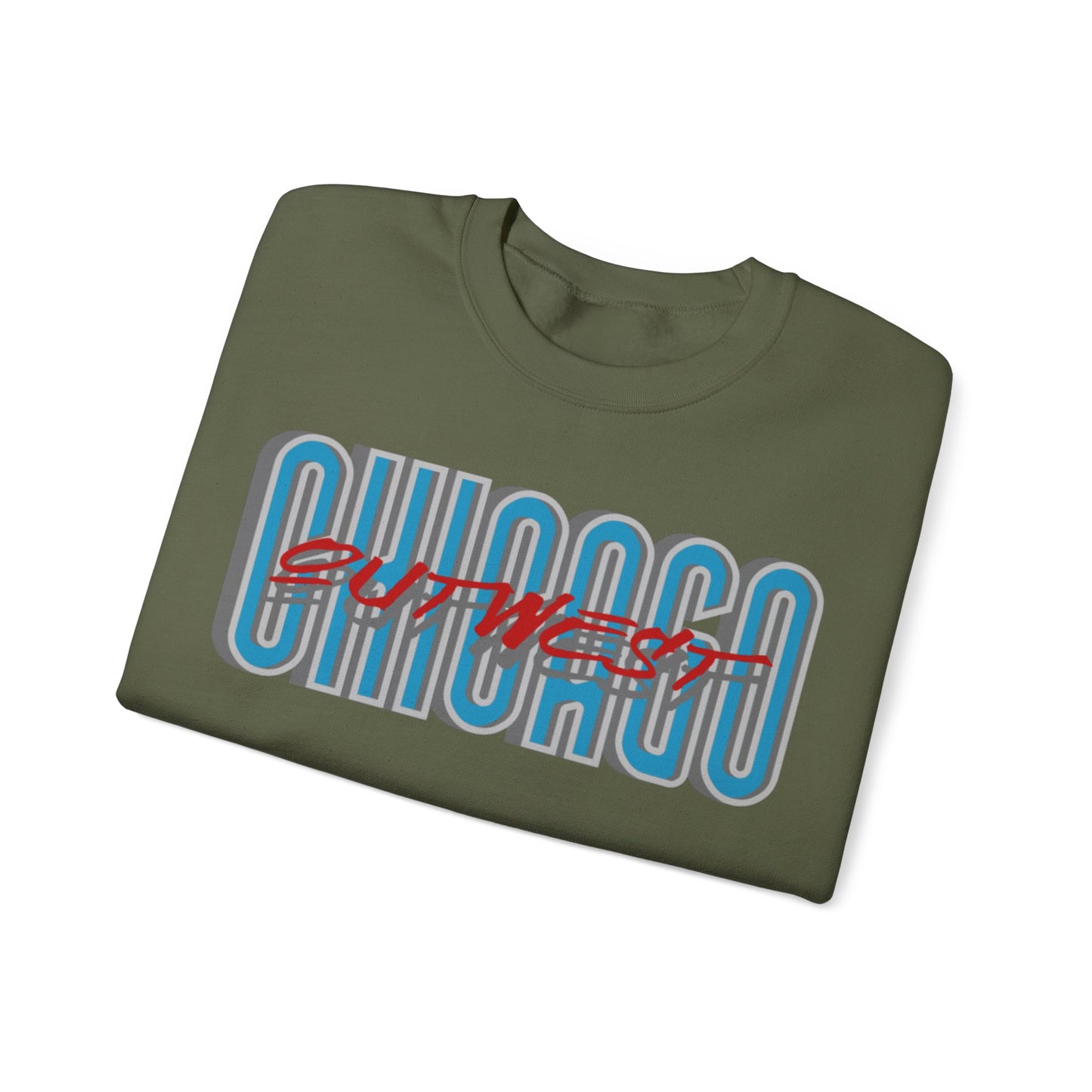 Out west|Chicago Barbecue Crewneck Sweatshirt | Unisex T-shirt