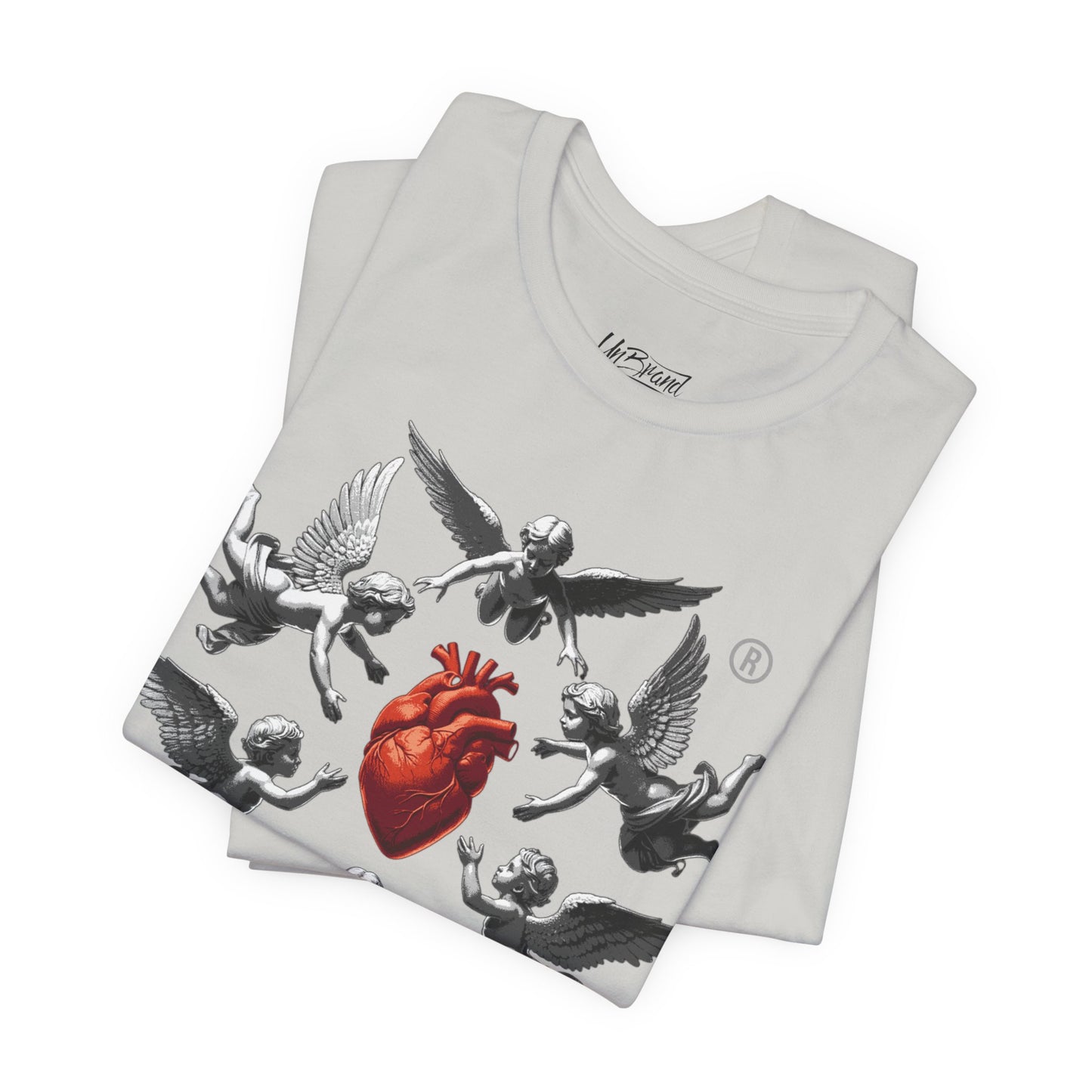 Angels guard our heart |Unisex Short Sleeve Tee