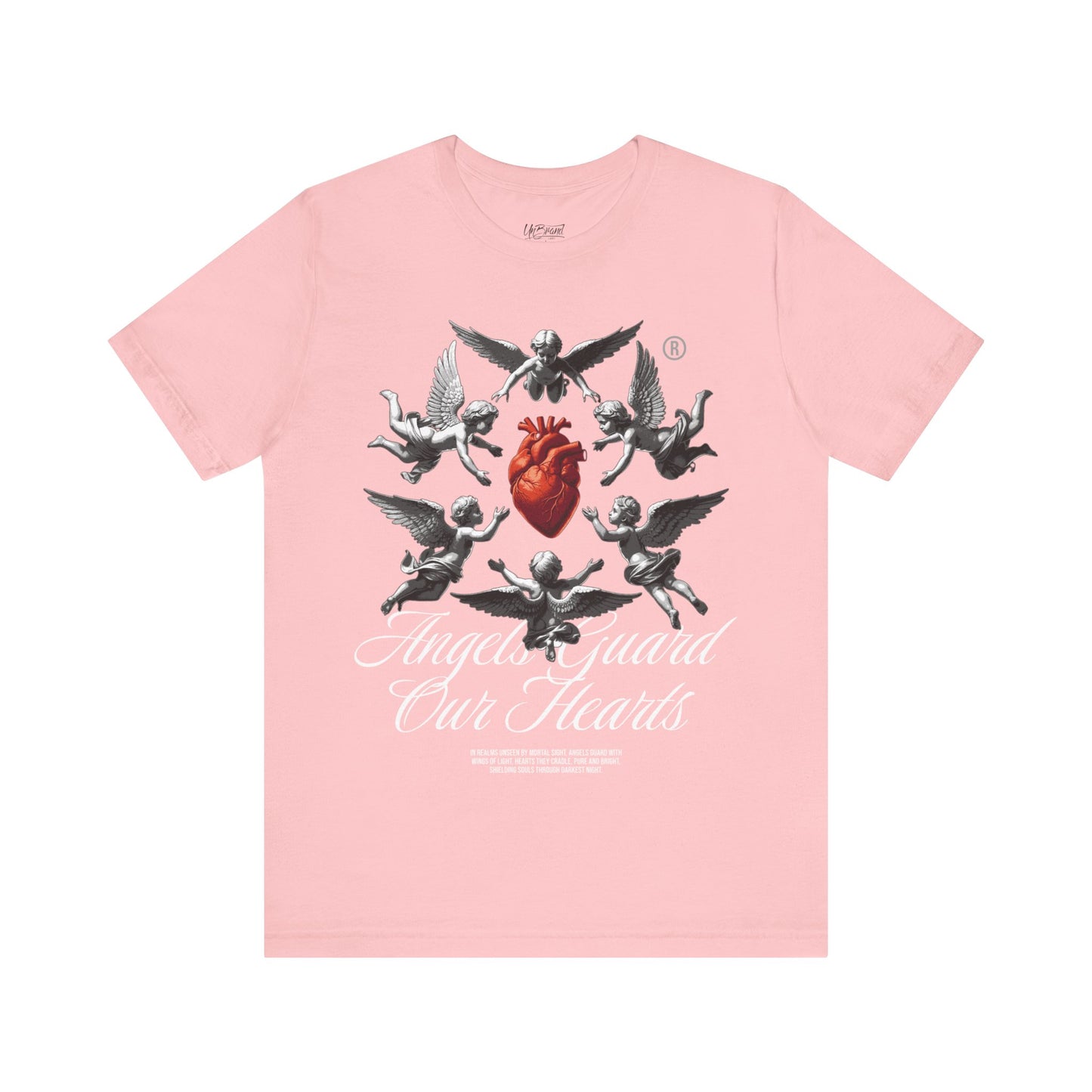 Angels guard our heart |Unisex Short Sleeve Tee