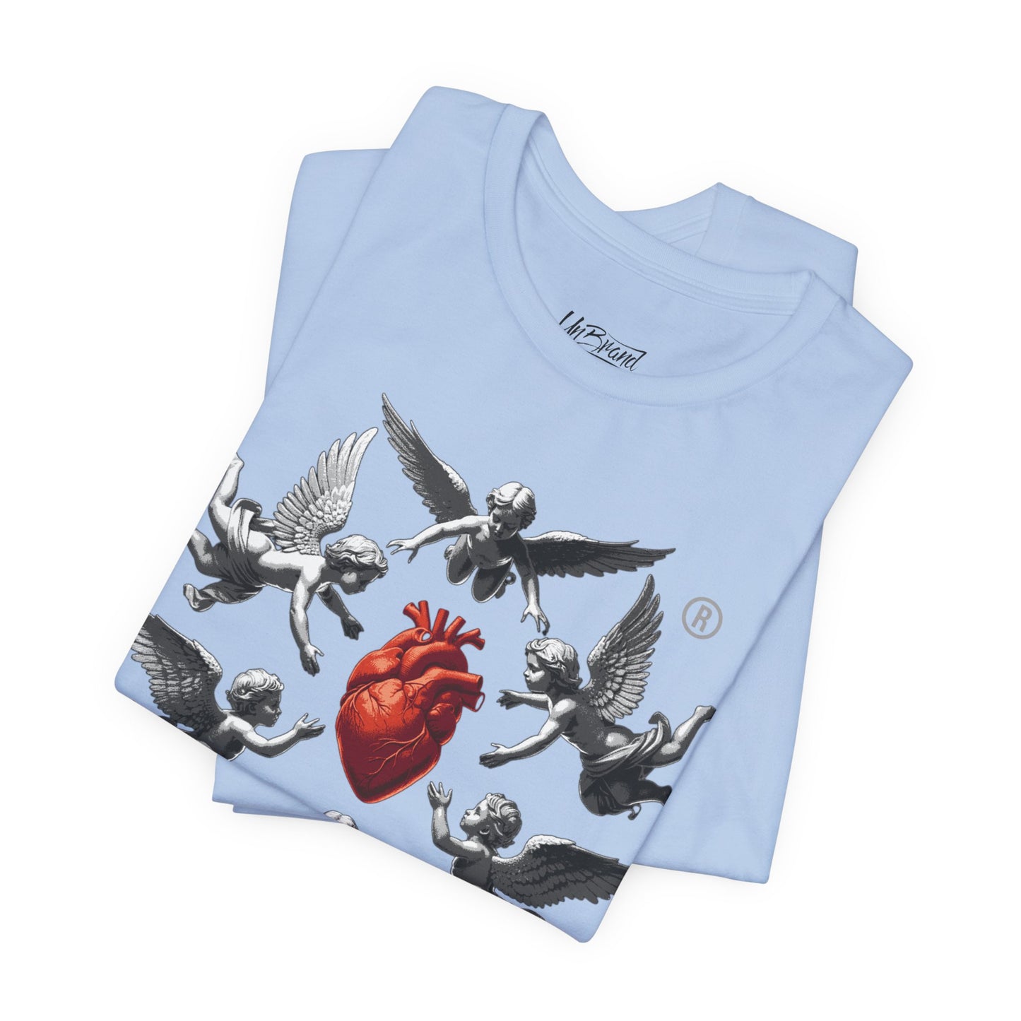 Angels guard our heart |Unisex Short Sleeve Tee