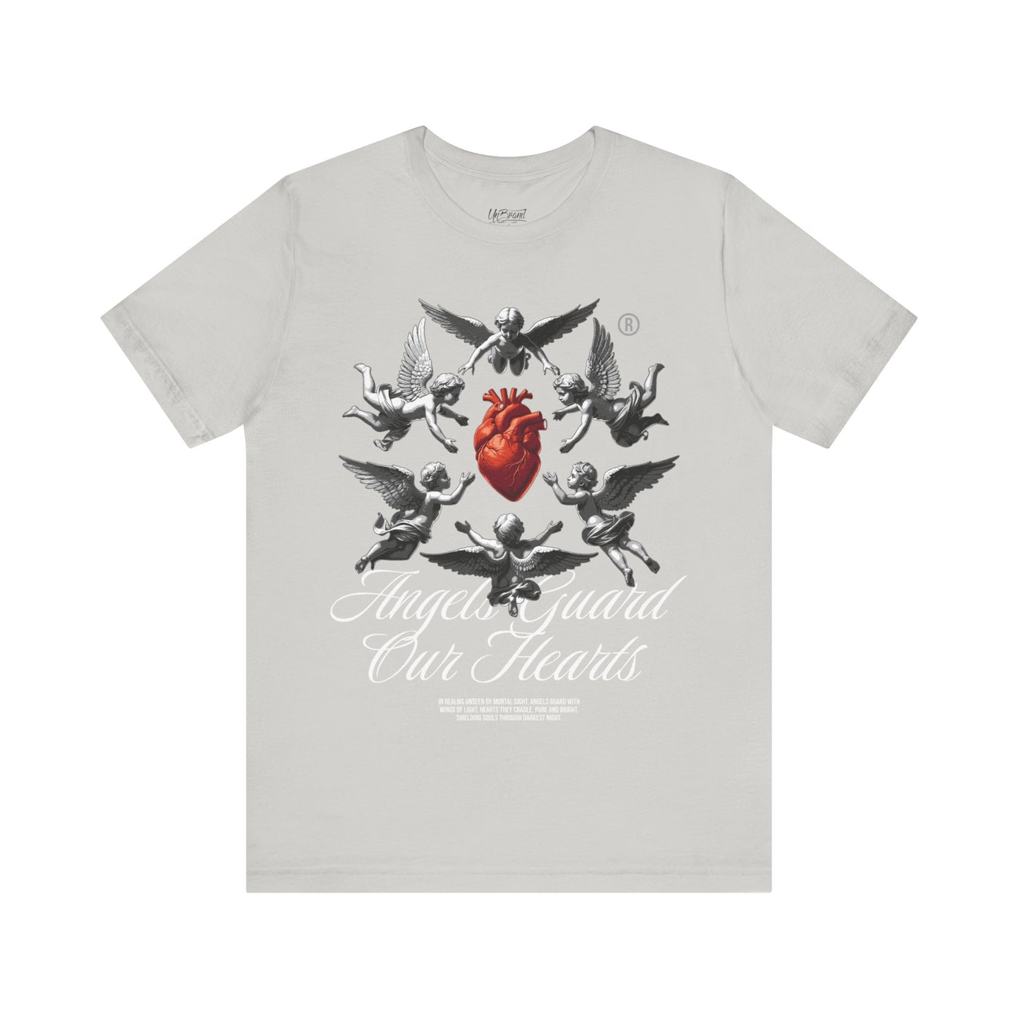 Angels guard our heart |Unisex Short Sleeve Tee