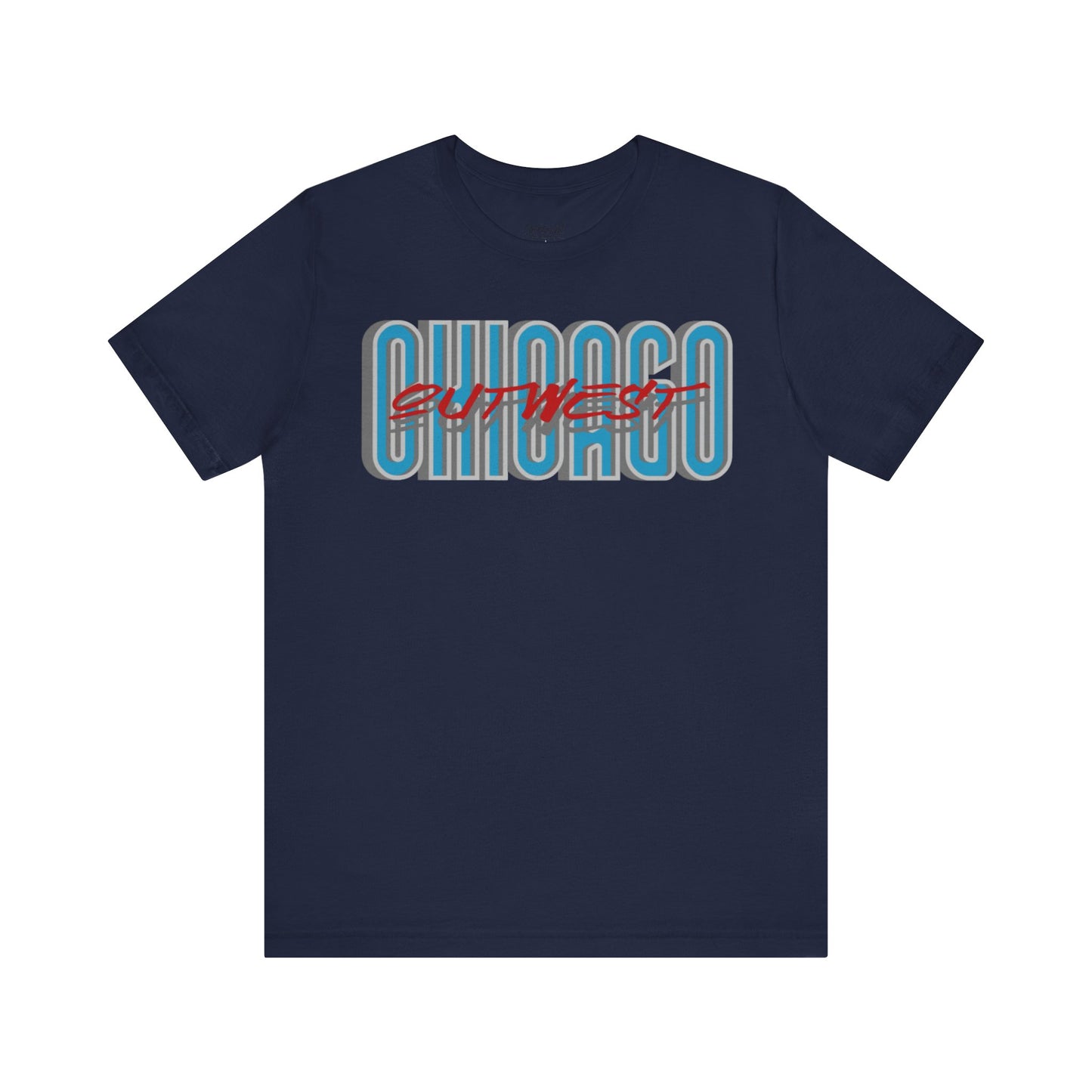 Westside Chicago Retro Script Tee | City Pride Graphic T-Shirt | unisex