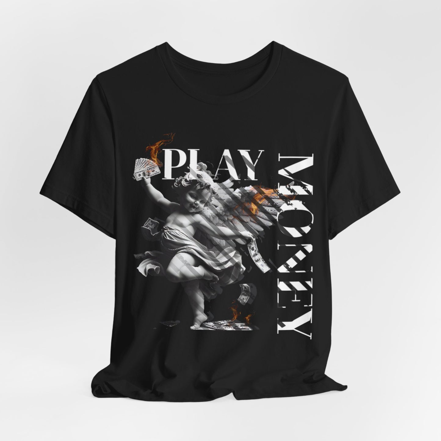 Play Money statue graphic Tee | Vintage angel sculpture, streetwear