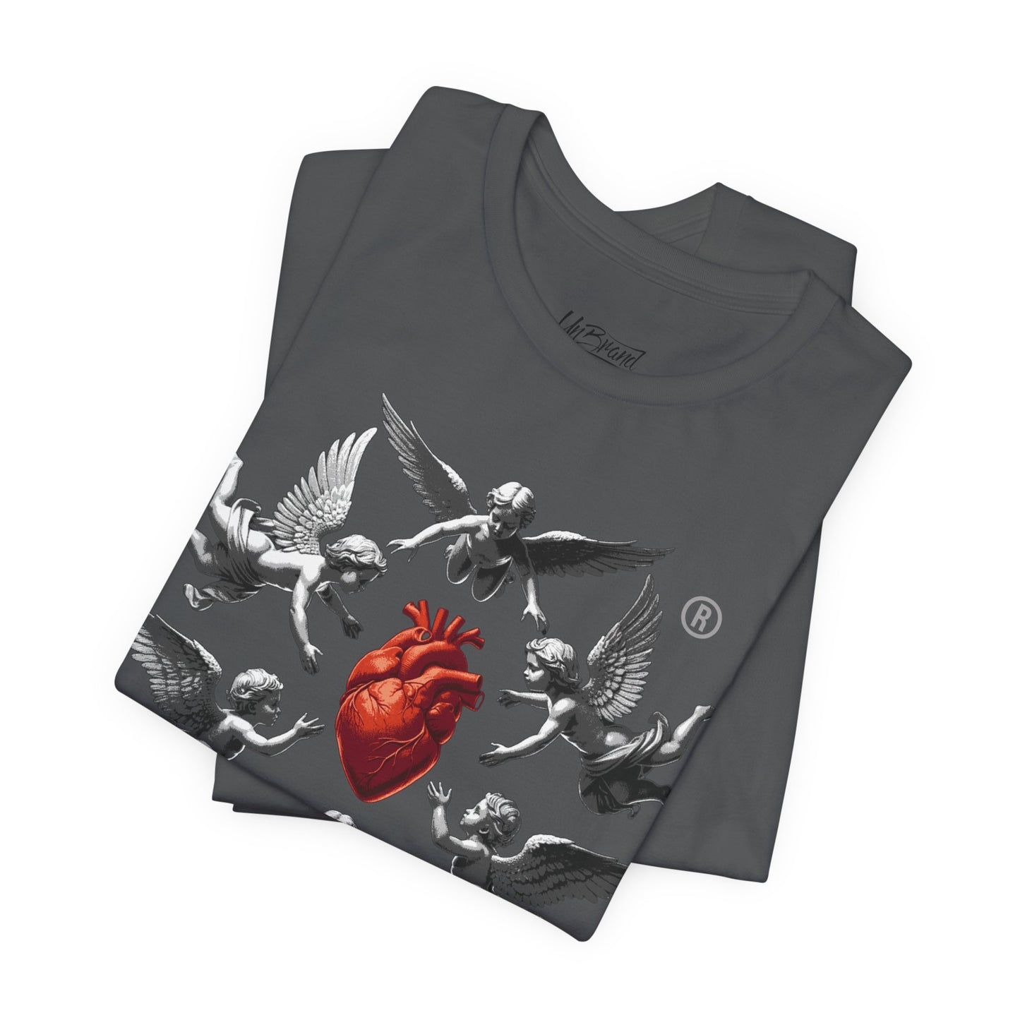 Angels guard our heart |Unisex Short Sleeve Tee
