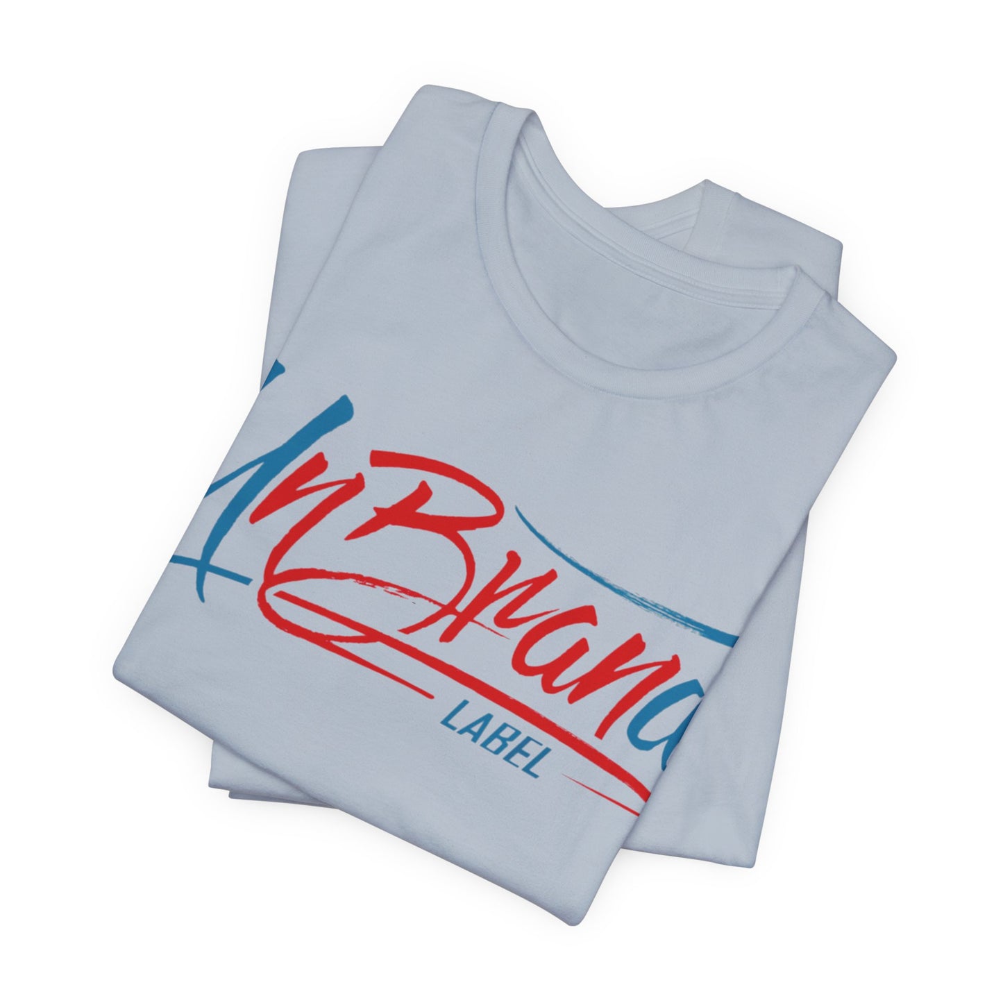UnBrand Label Graphic Tee — Retro Script Logo T‑Shirt