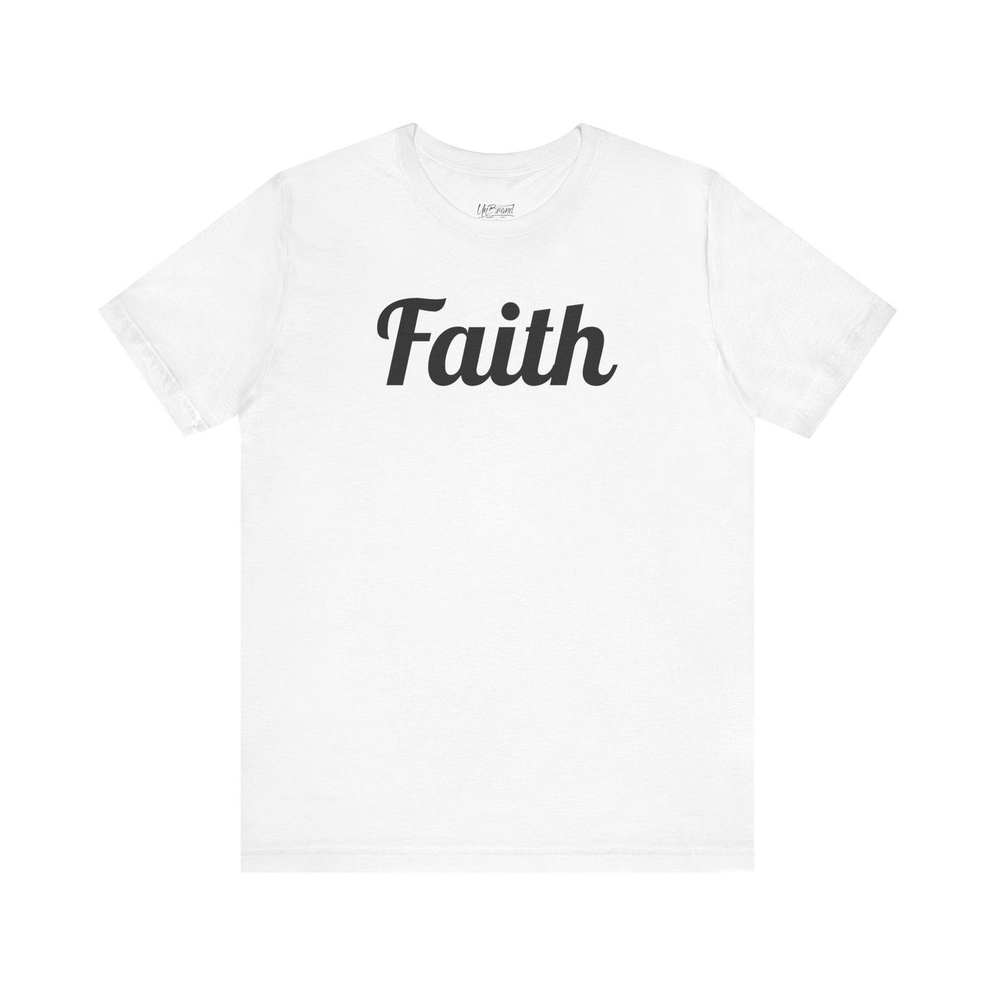 The word faith in Japanese writing |graphic T-shirt| unisex