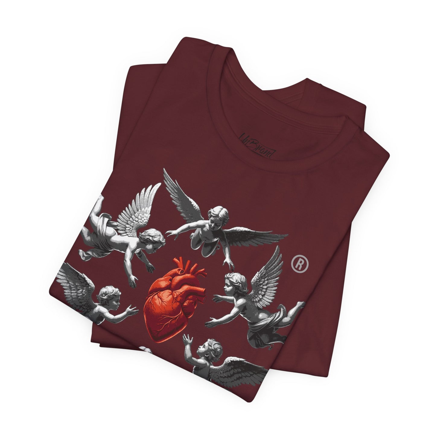 Angels guard our heart |Unisex Short Sleeve Tee