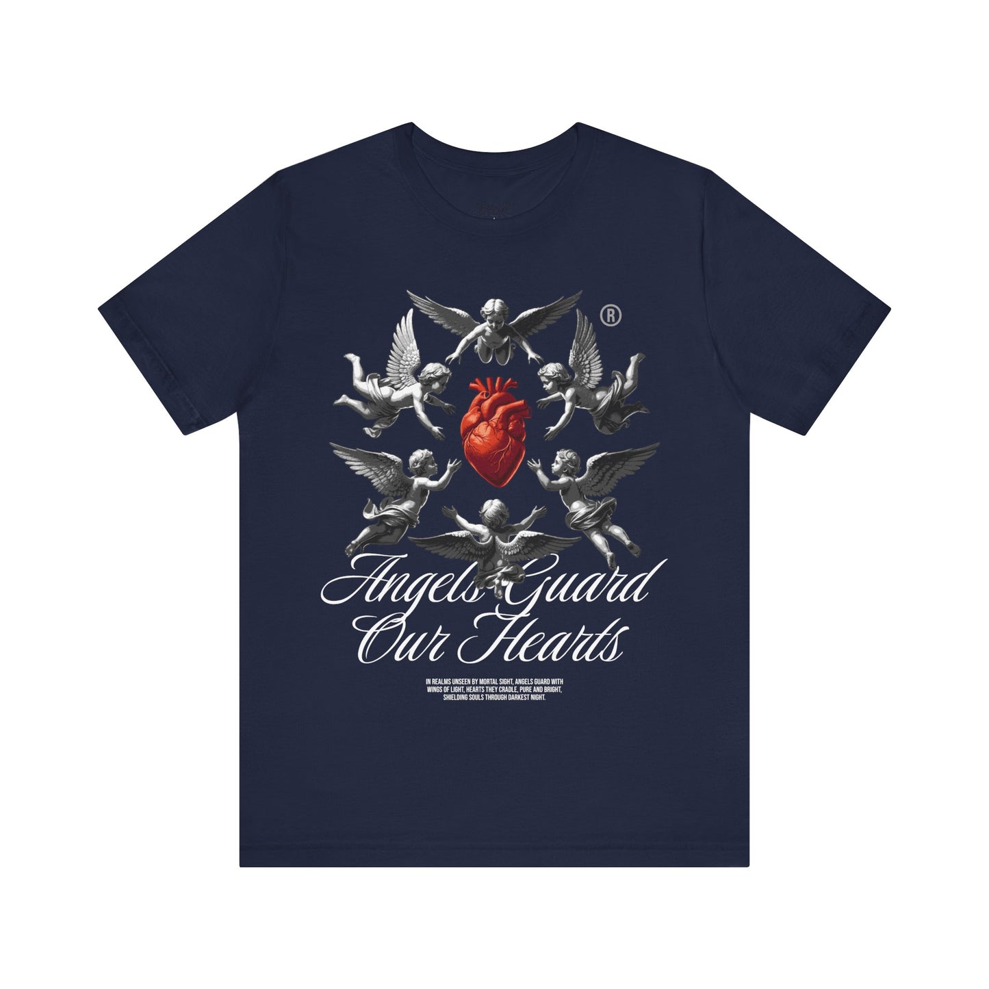Angels guard our heart |Unisex Short Sleeve Tee