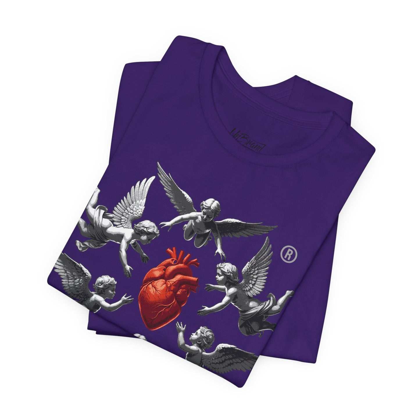 Angels guard our heart |Unisex Short Sleeve Tee