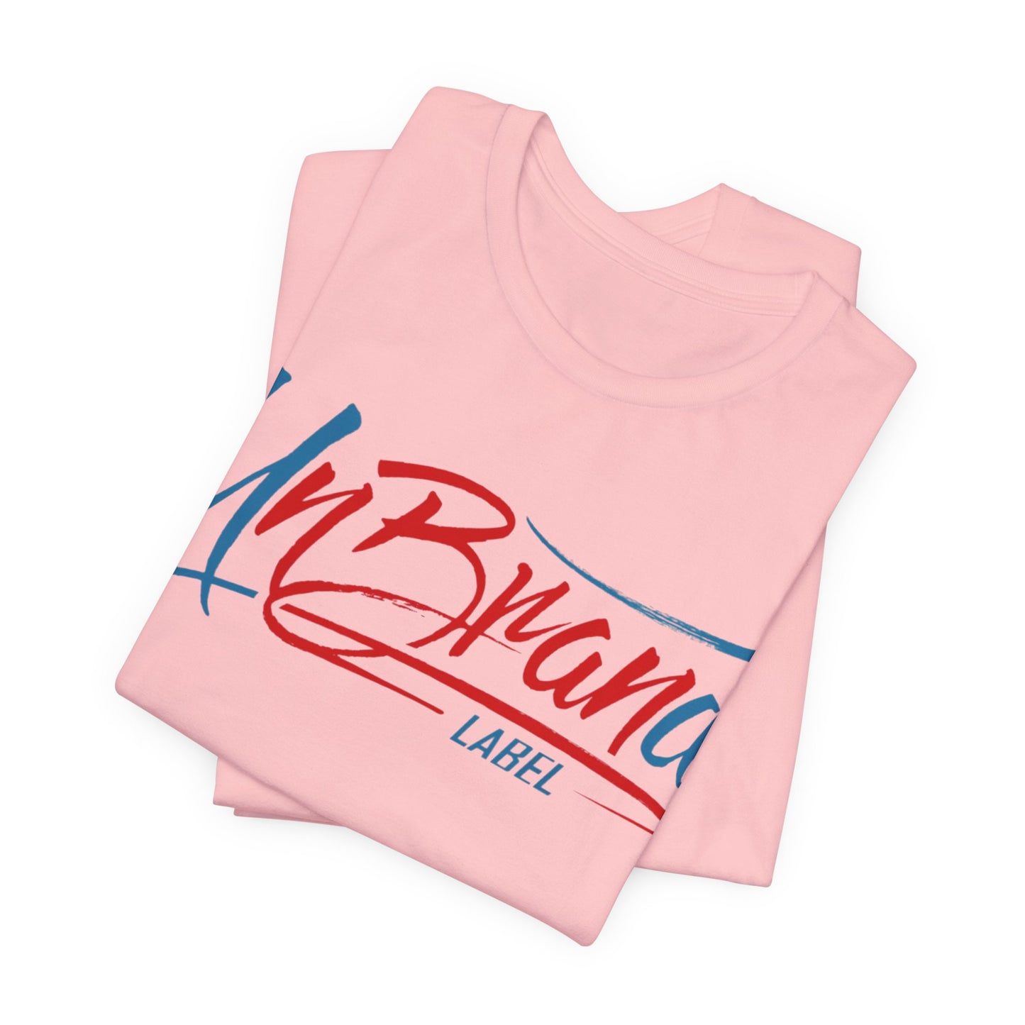 UnBrand Label Graphic Tee — Retro Script Logo T‑Shirt