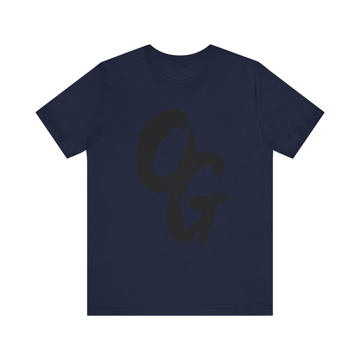 OG Brushstroke Tee | Black Calligraphy Logo T-Shirt