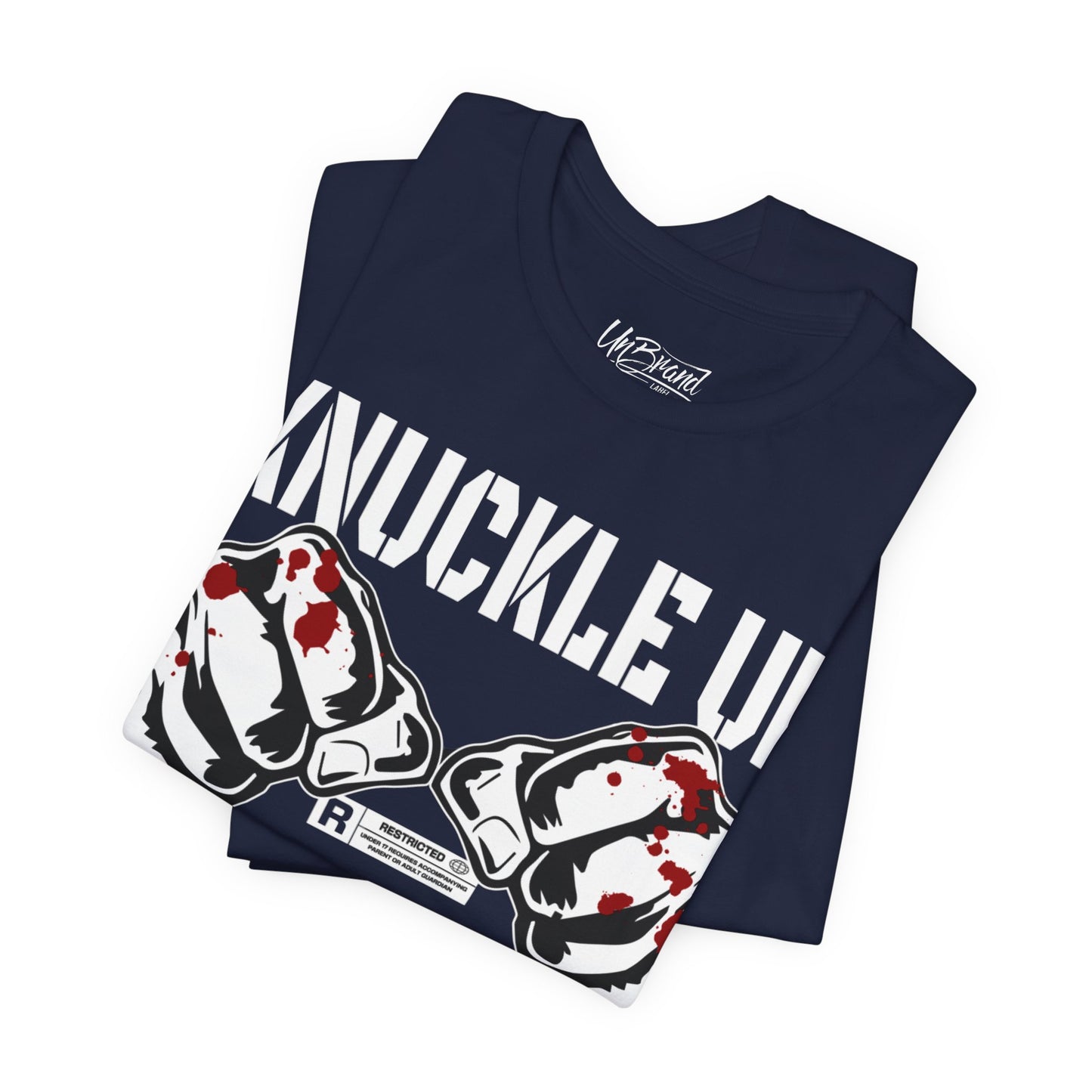 Knuckle Up fists graphic Tee | Don't Be Scared boxing design