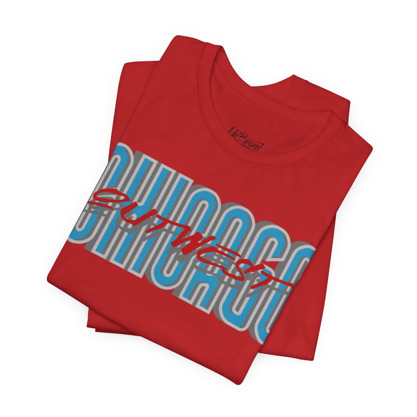 Westside Chicago Retro Script Tee | City Pride Graphic T-Shirt | unisex