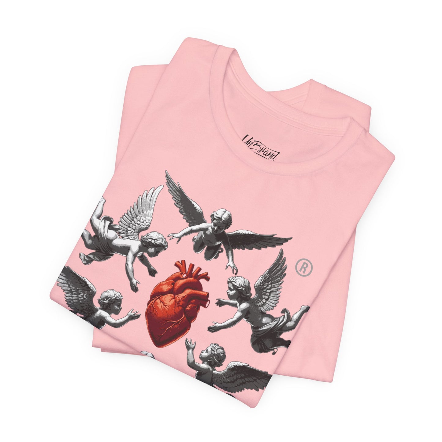Angels guard our heart |Unisex Short Sleeve Tee