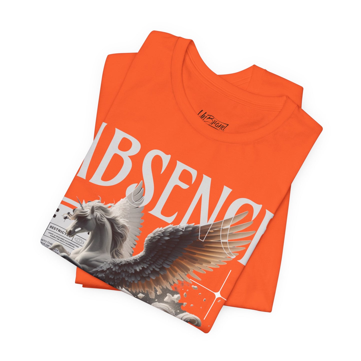 Pegasus Graphic Tee — 'Absence of Light' Vintage Mythic Horse T-Shirt