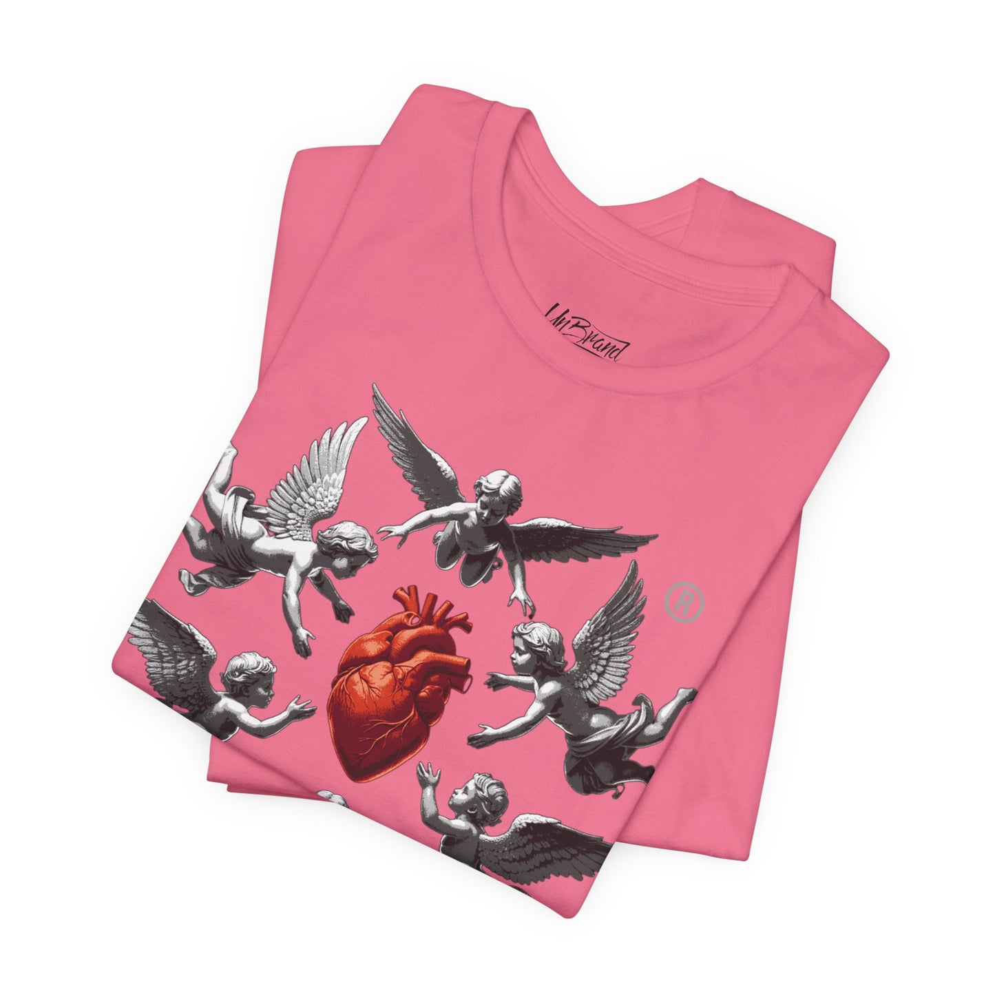 Angels guard our heart |Unisex Short Sleeve Tee