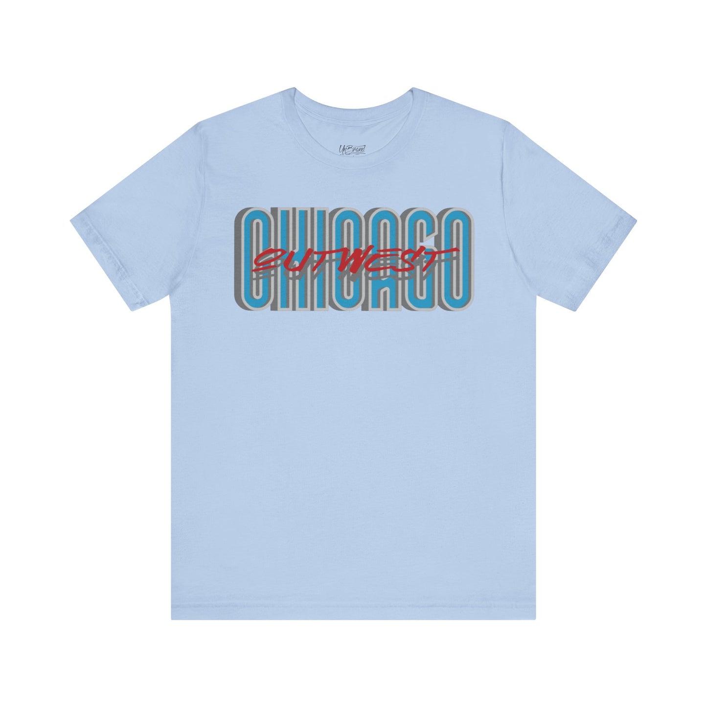 Westside Chicago Retro Script Tee | City Pride Graphic T-Shirt | unisex