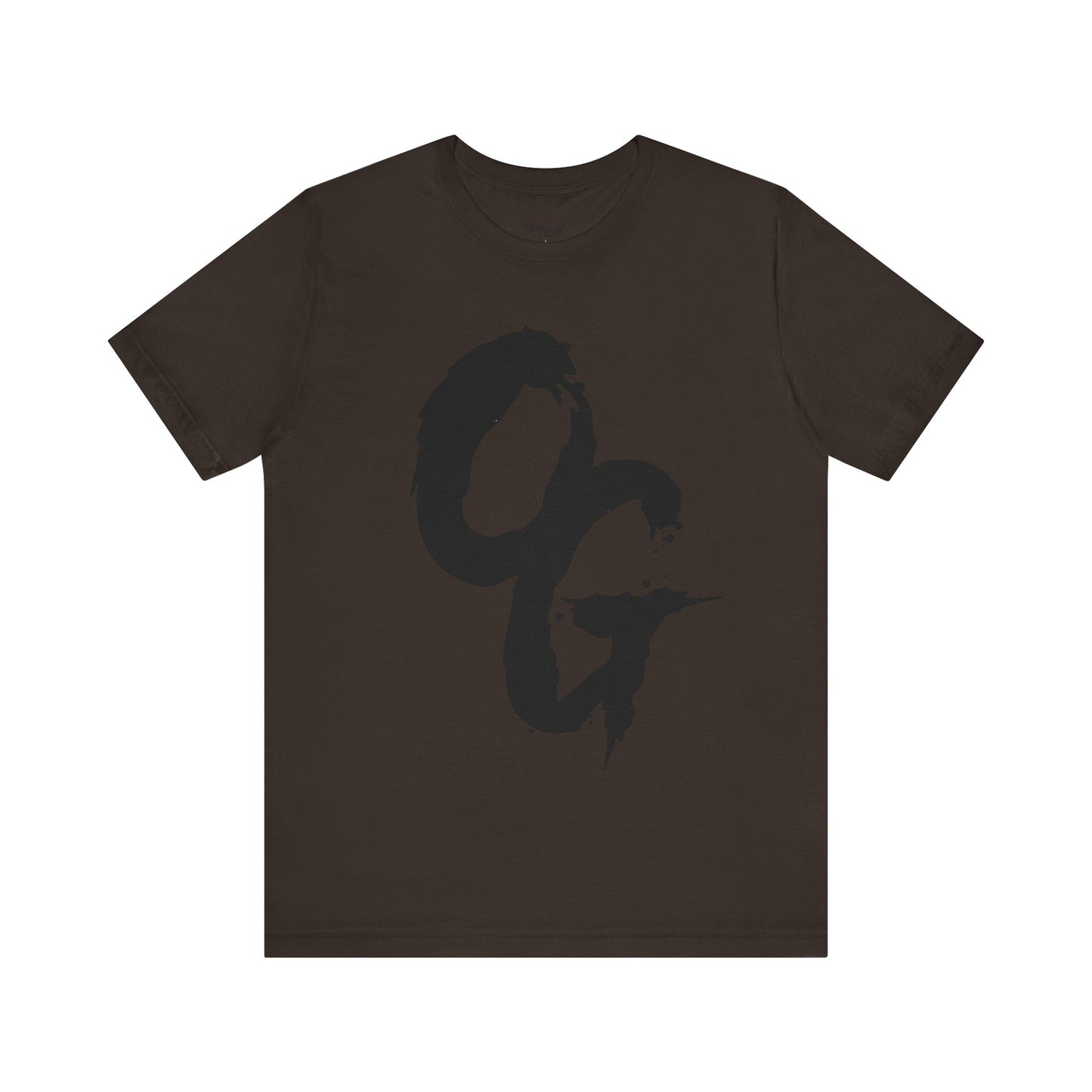 OG Brushstroke Tee | Black Calligraphy Logo T-Shirt