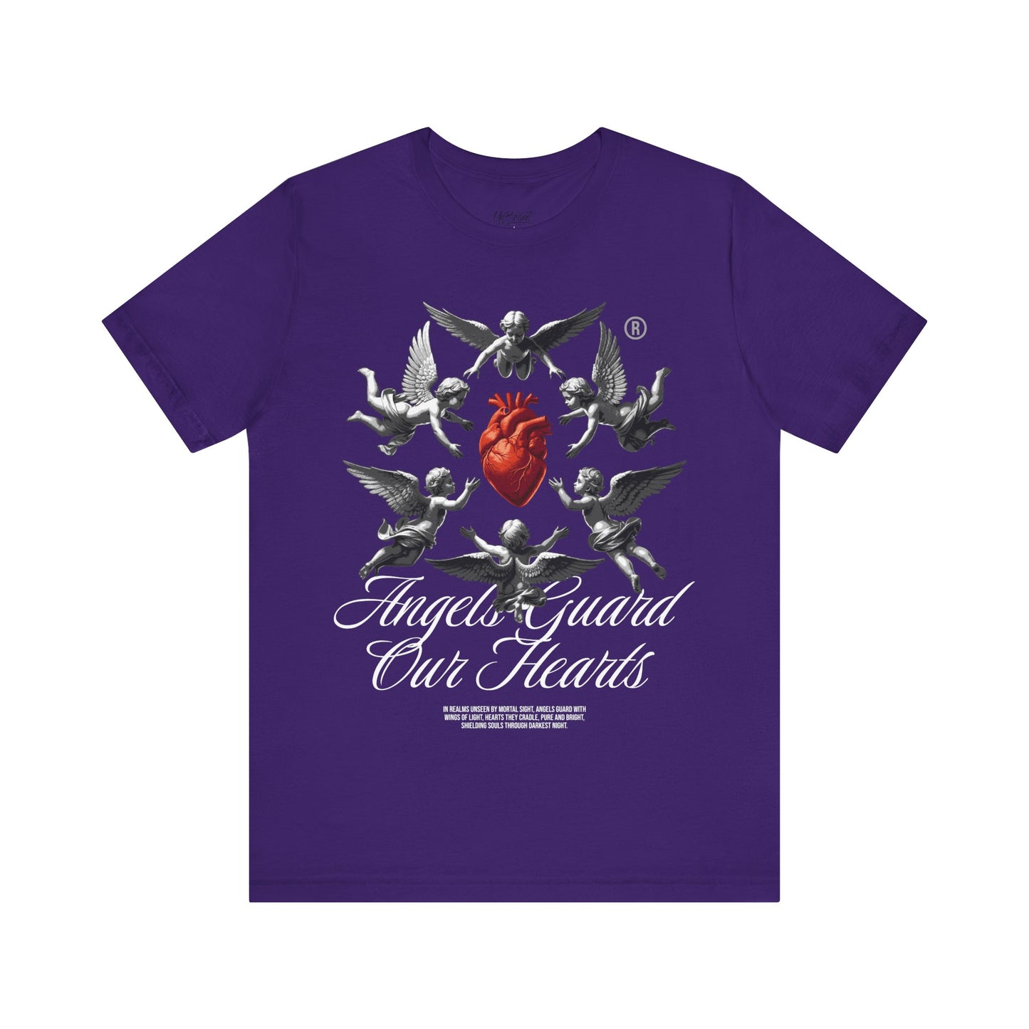 Angels guard our heart |Unisex Short Sleeve Tee