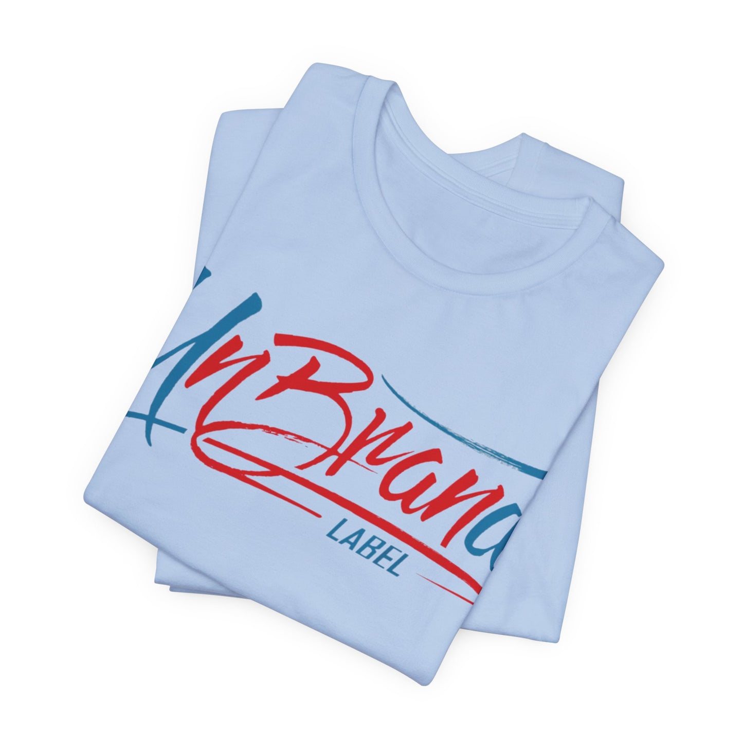 UnBrand Label Graphic Tee — Retro Script Logo T‑Shirt