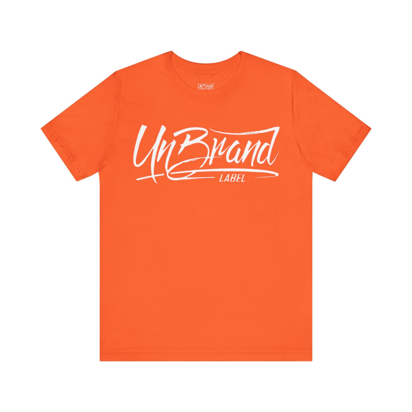 UNBRAND LABEL | Unisex  Short Sleeve Tee