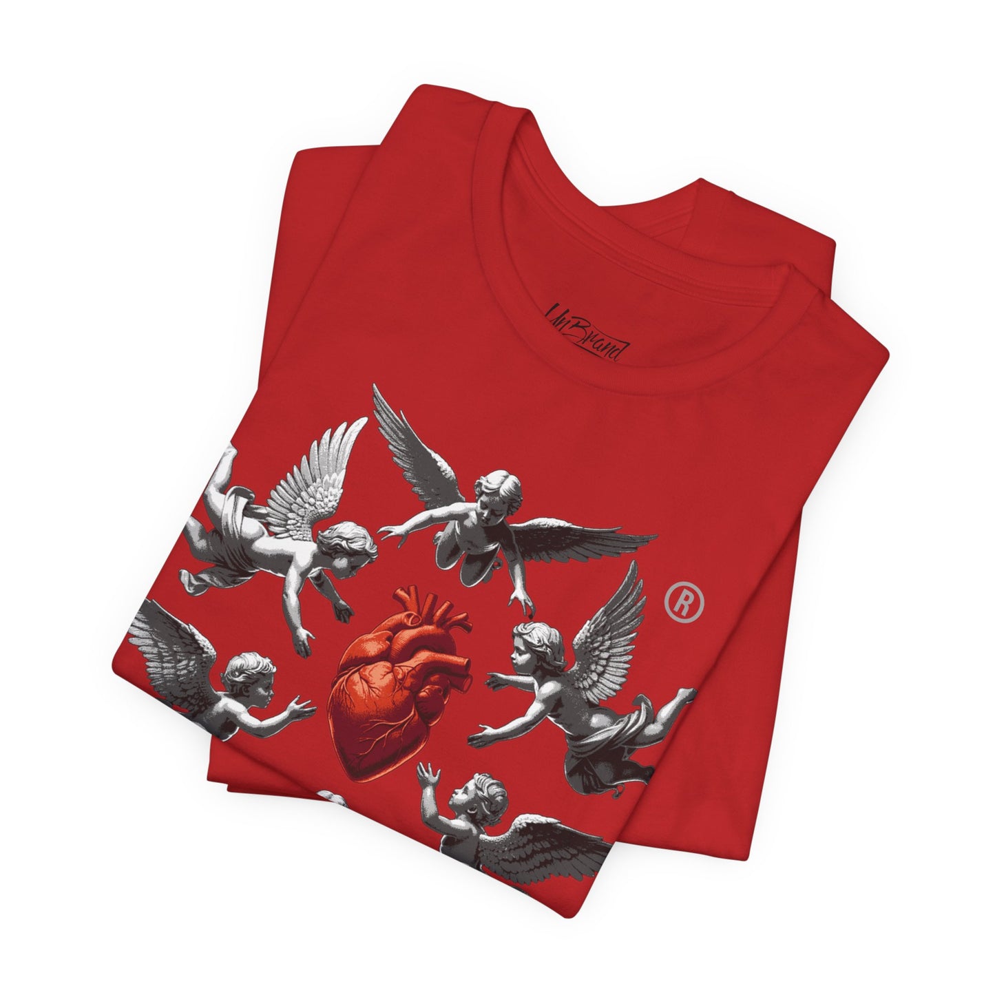 Angels guard our heart |Unisex Short Sleeve Tee