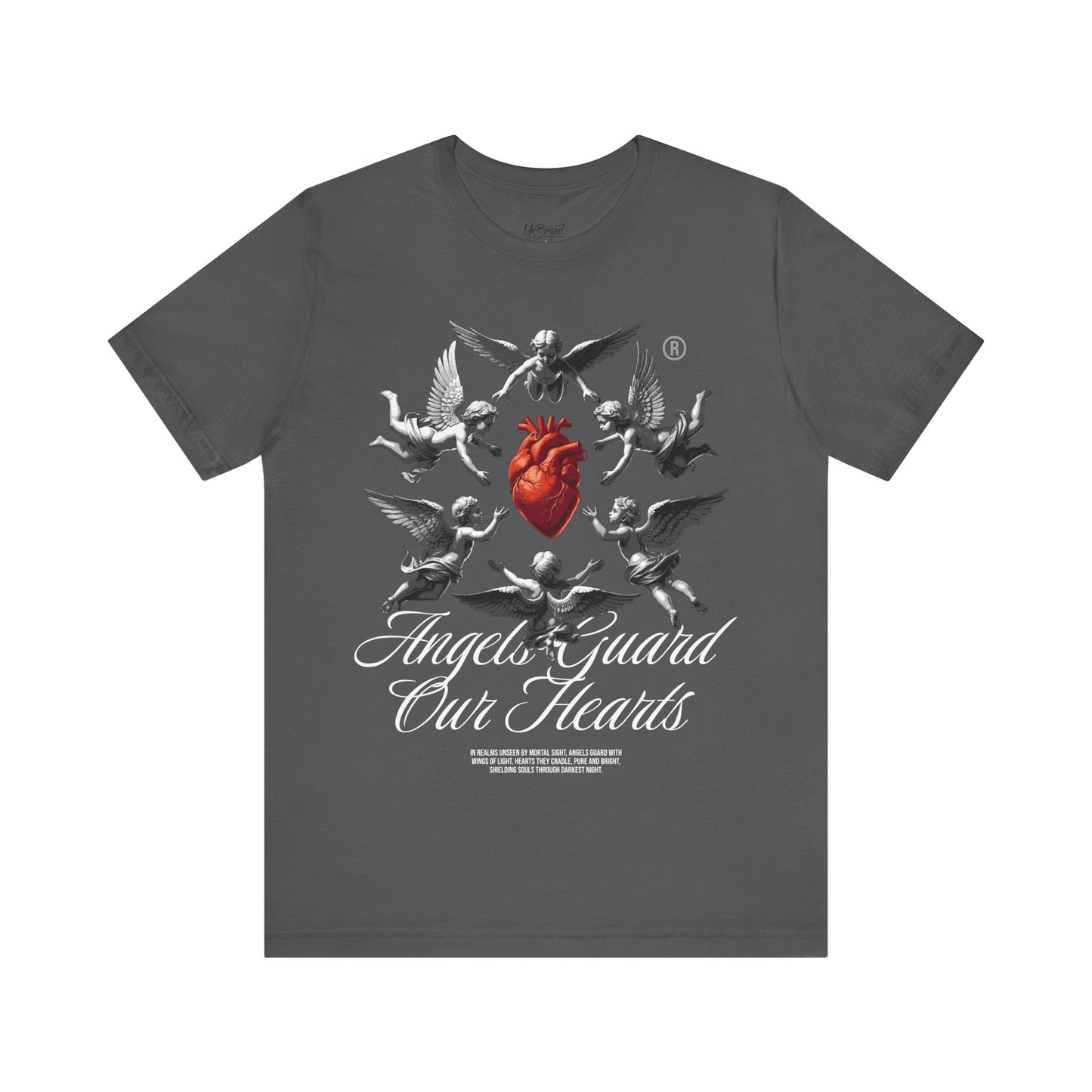 Angels guard our heart |Unisex Short Sleeve Tee