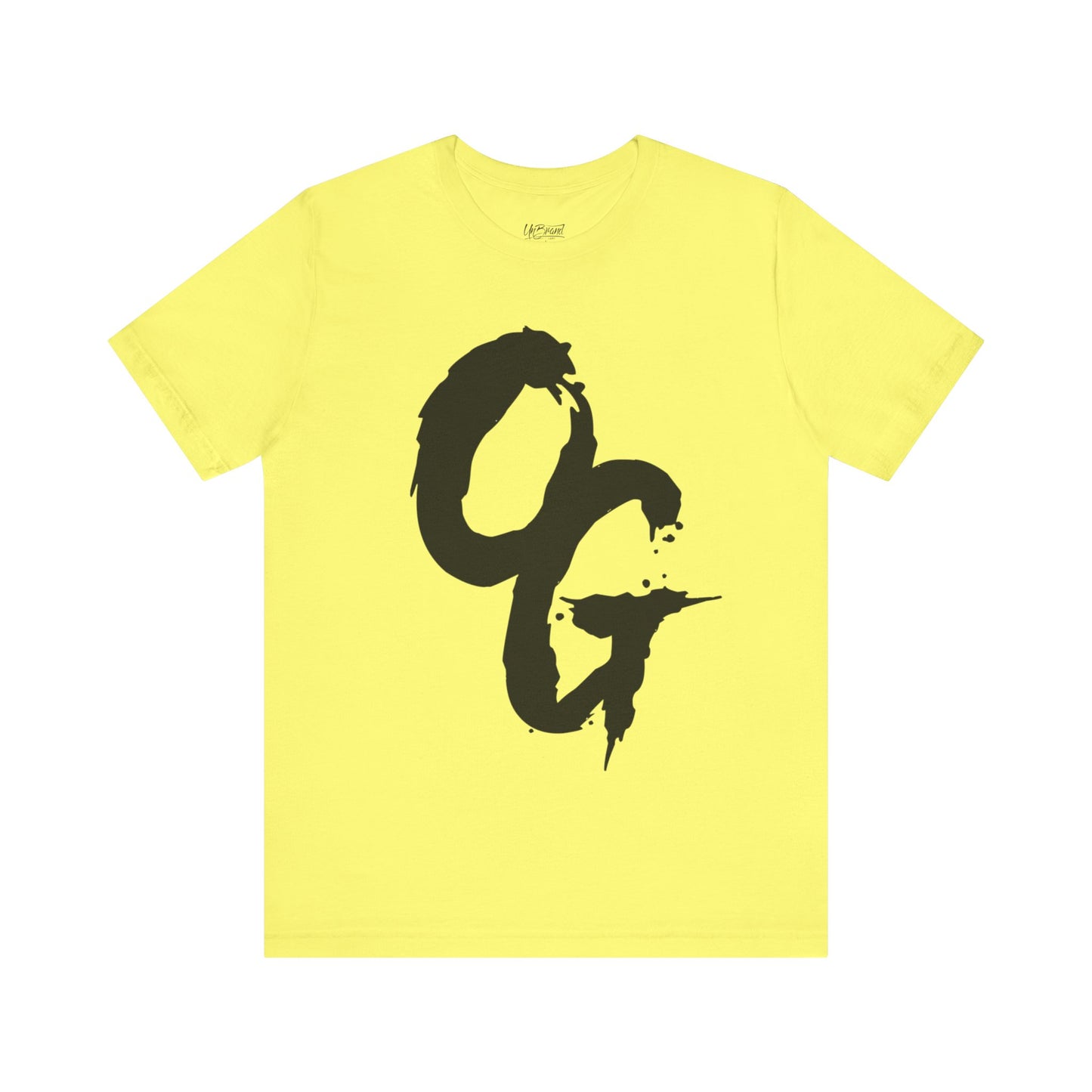OG Brushstroke Tee | Black Calligraphy Logo T-Shirt