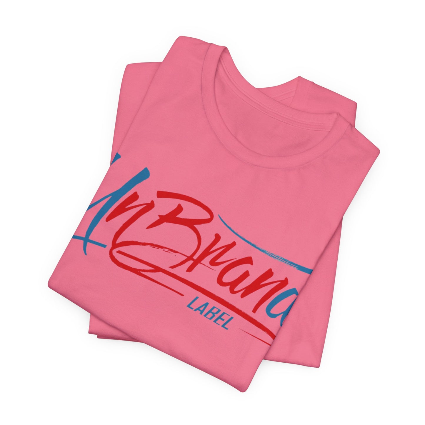 UnBrand Label Graphic Tee — Retro Script Logo T‑Shirt