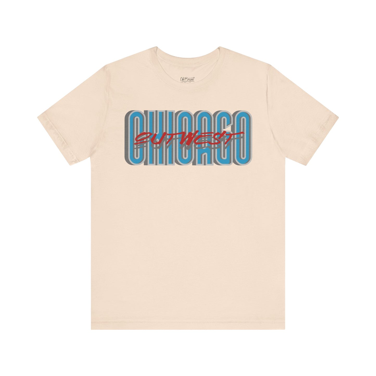 Westside Chicago Retro Script Tee | City Pride Graphic T-Shirt | unisex