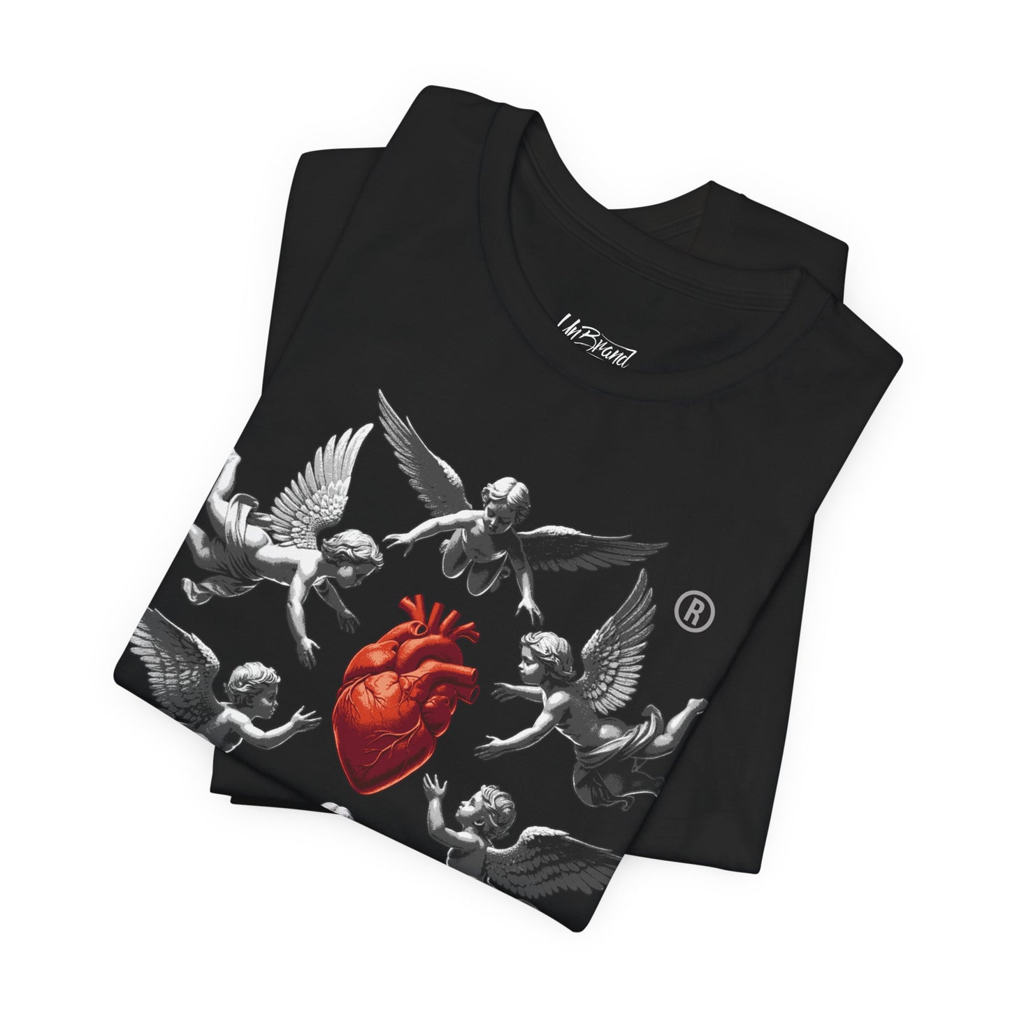 Angels guard our heart |Unisex Short Sleeve Tee
