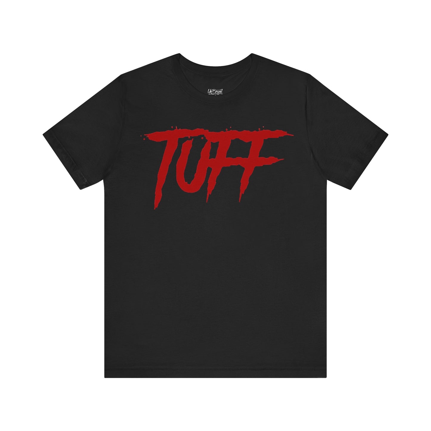 Tuff graphic tee | Bold red script logo t-shirt
