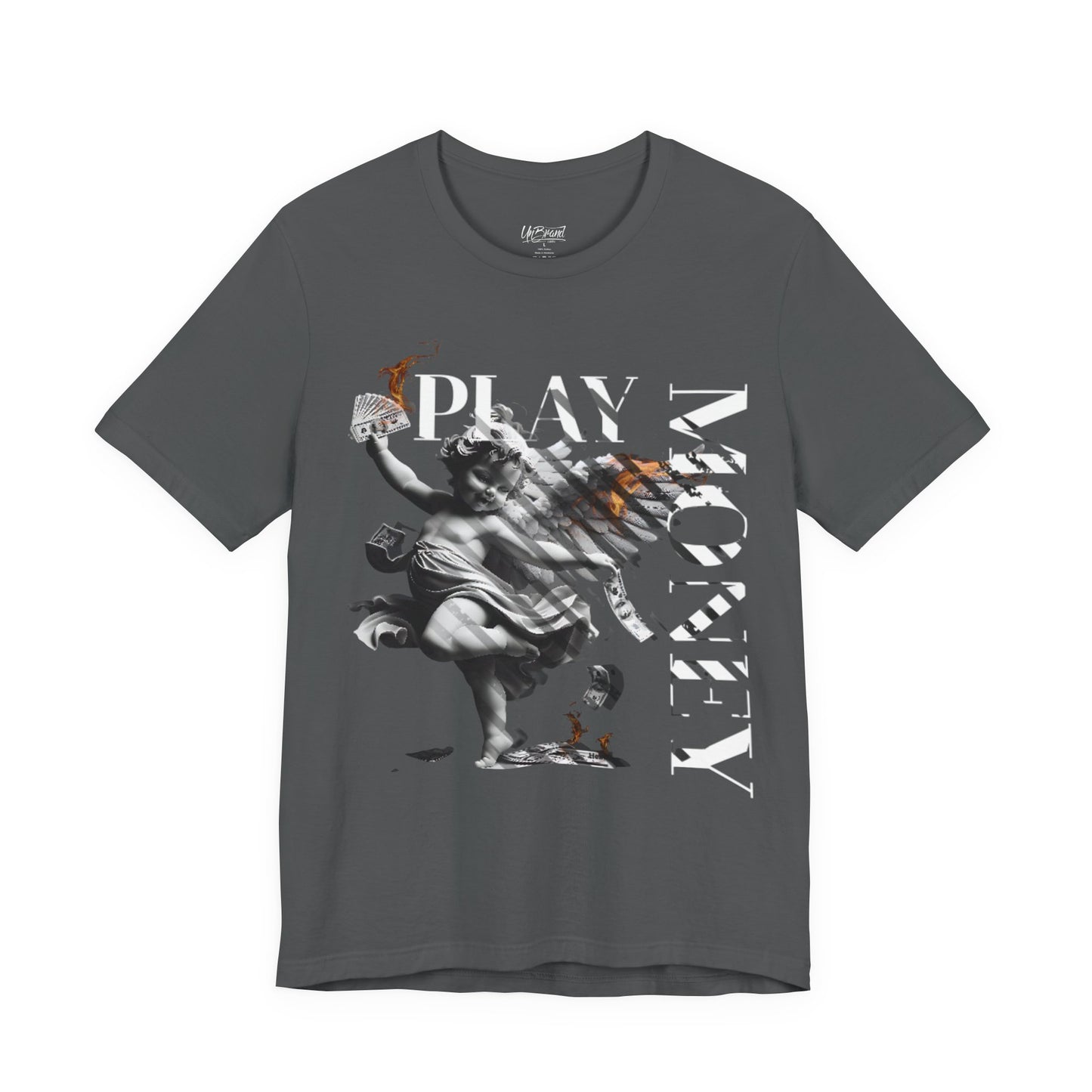 Play Money statue graphic Tee | Vintage angel sculpture, streetwear