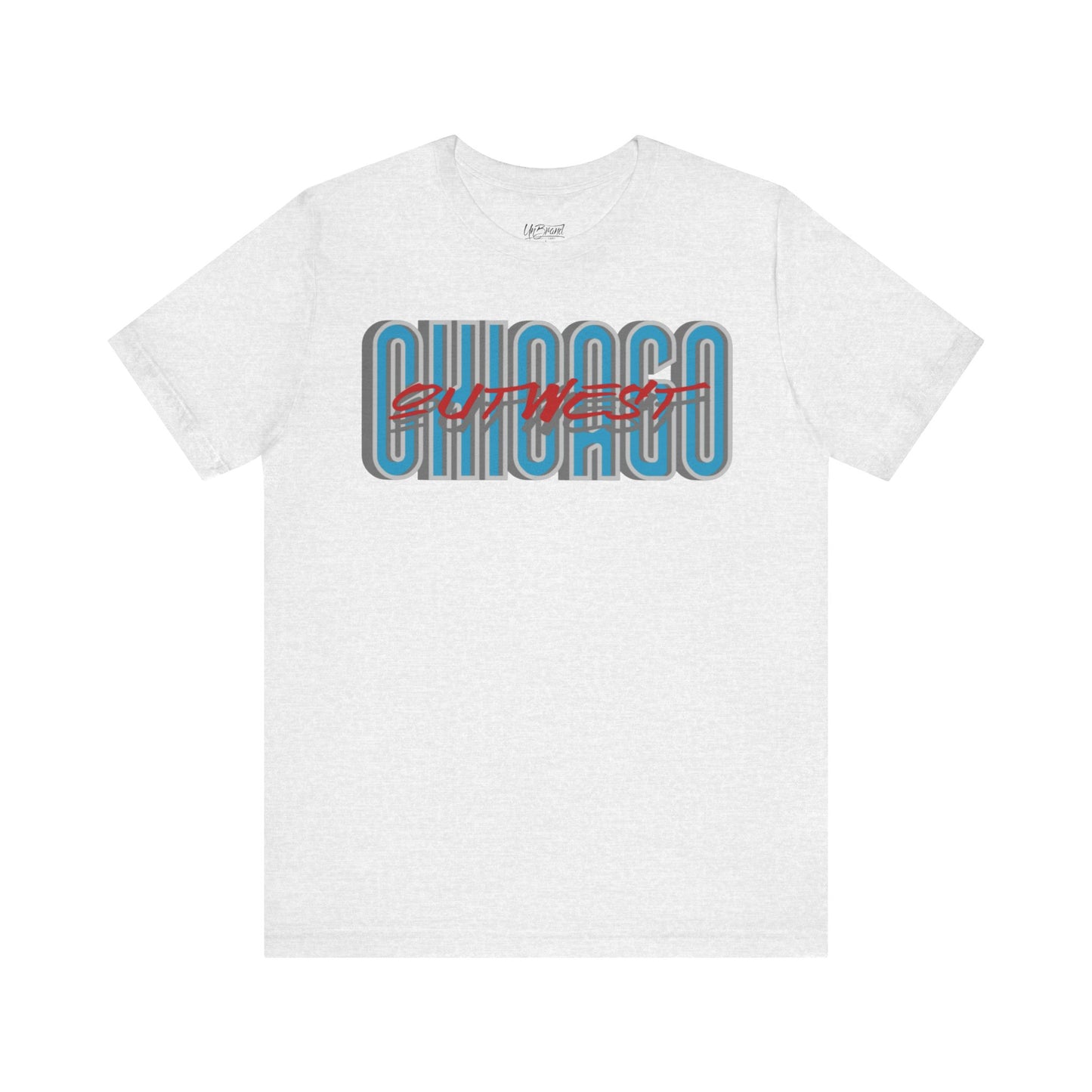 Westside Chicago Retro Script Tee | City Pride Graphic T-Shirt | unisex