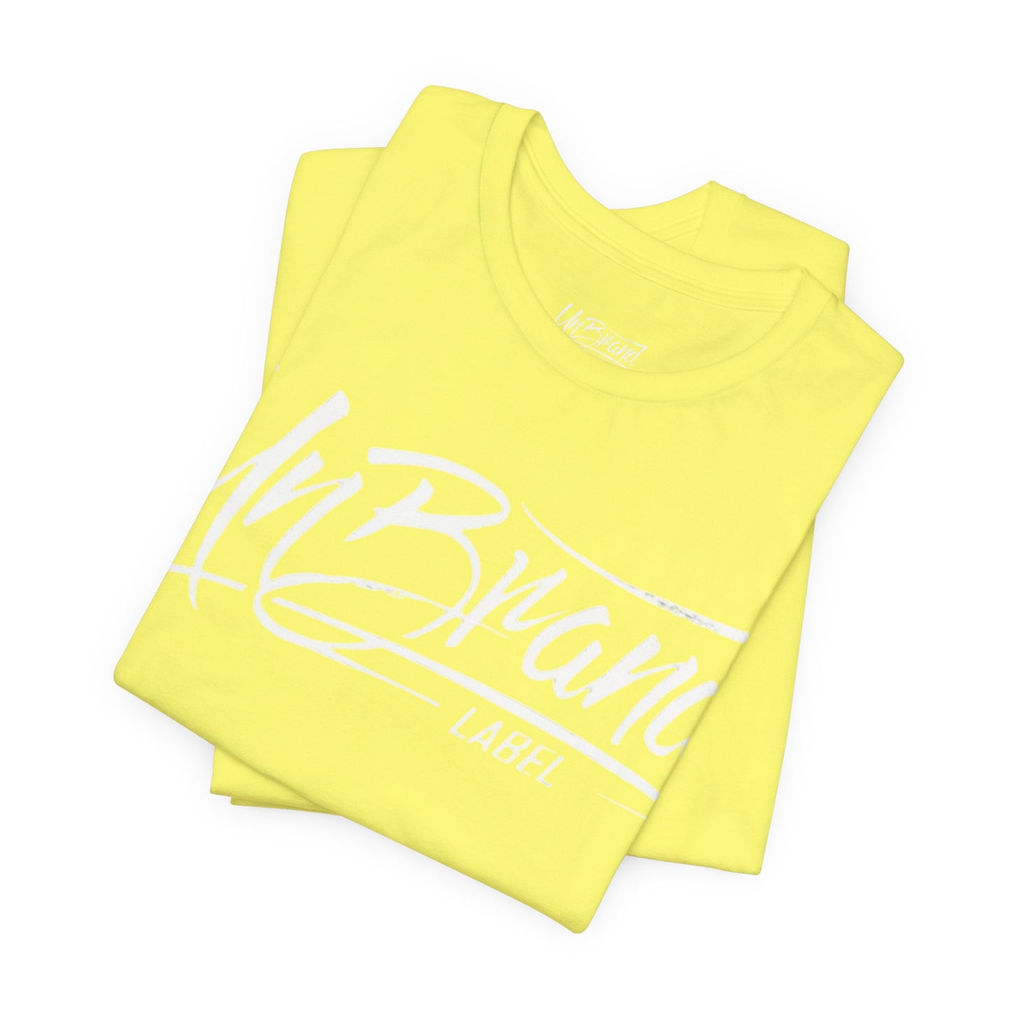 UNBRAND LABEL Unisex  Short Sleeve Tee