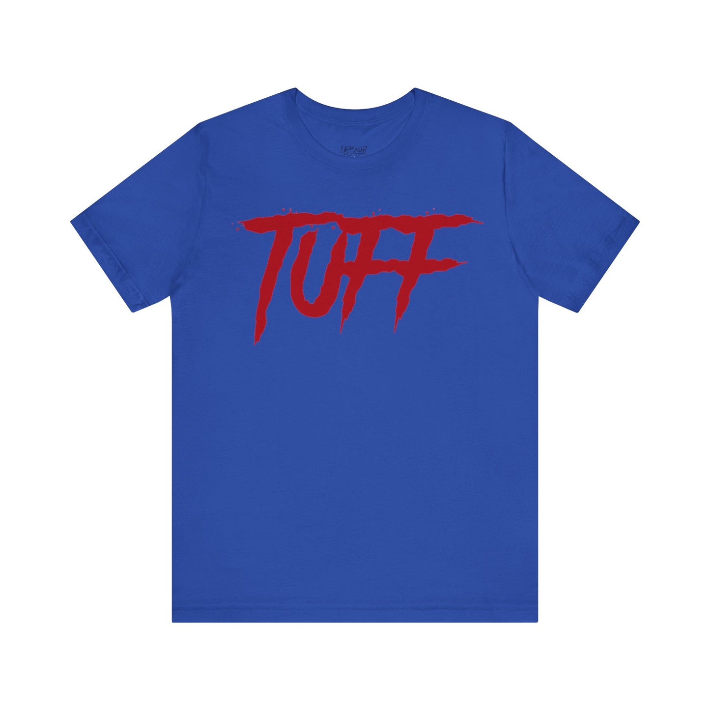 Tuff graphic tee | Bold red script logo t-shirt