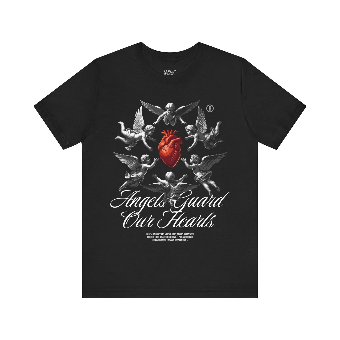 Angels guard our heart |Unisex Short Sleeve Tee