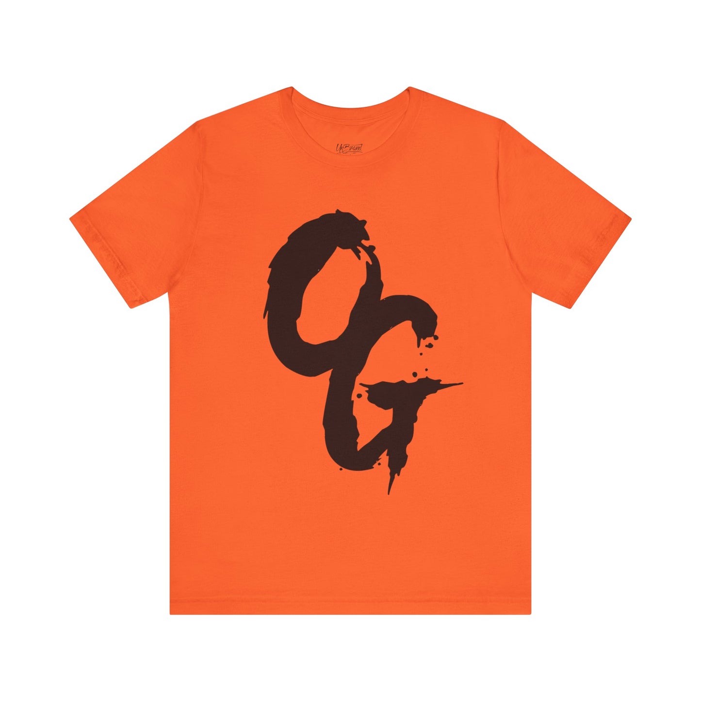 OG Brushstroke Tee | Black Calligraphy Logo T-Shirt