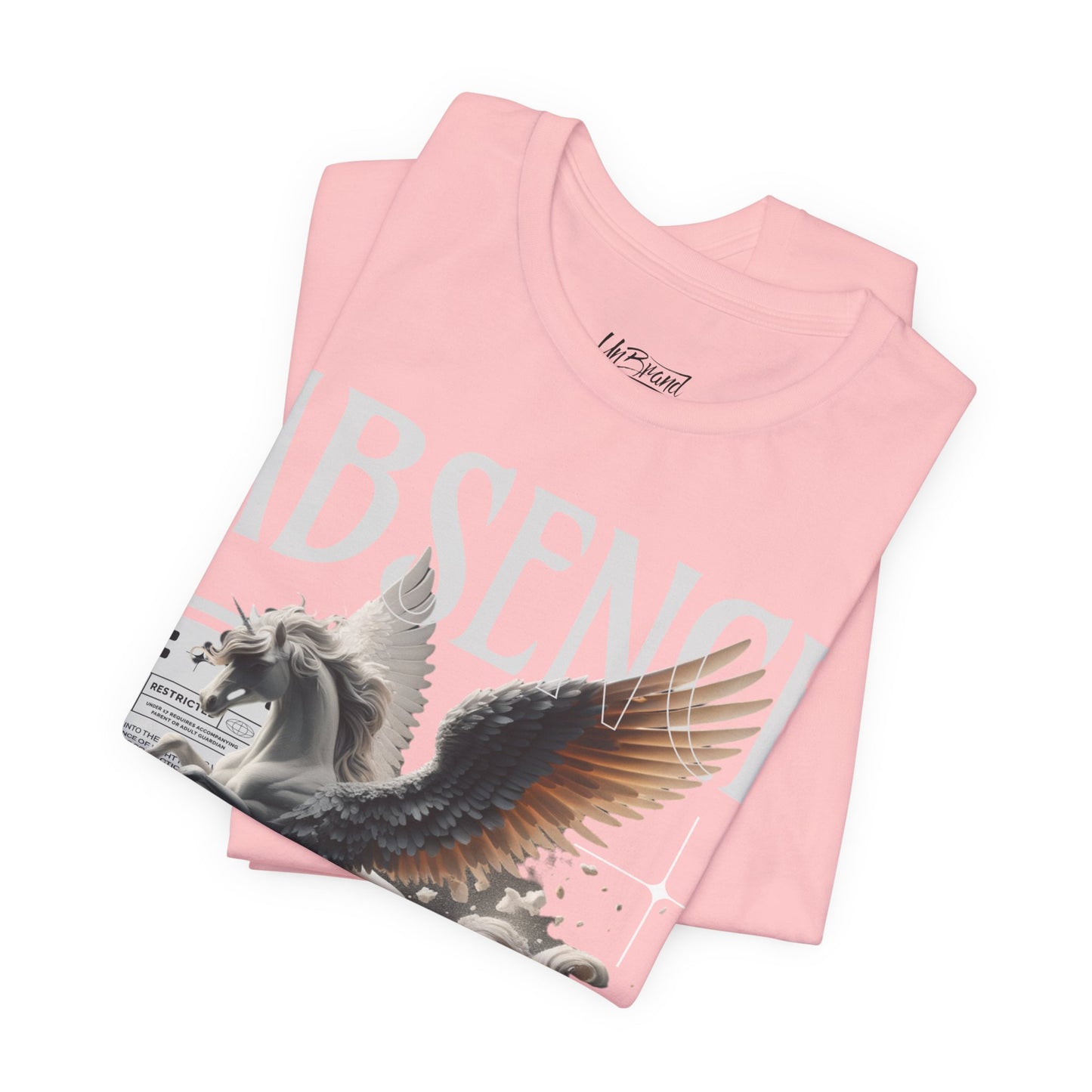 Pegasus Graphic Tee — 'Absence of Light' Vintage Mythic Horse T-Shirt