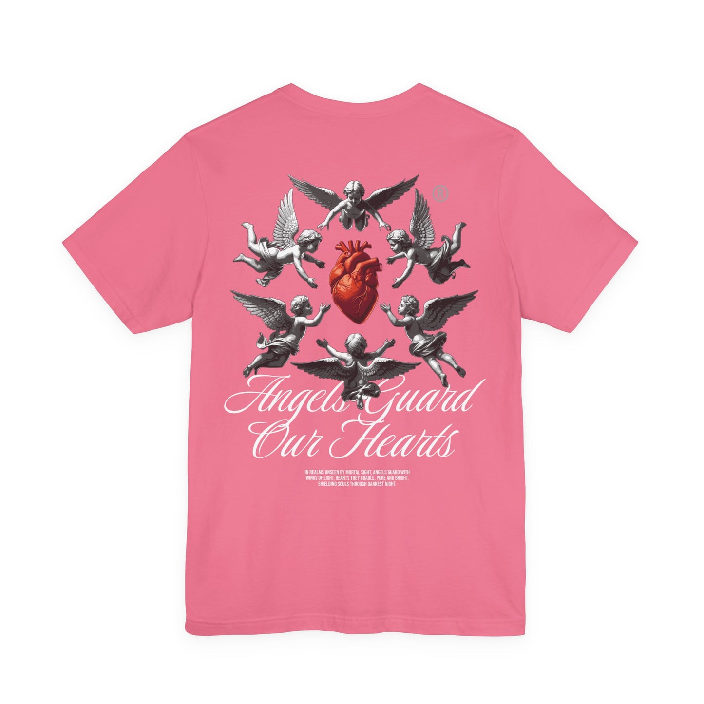 Heart on the front | Angel guard my heart on the back| graphic |Unisex