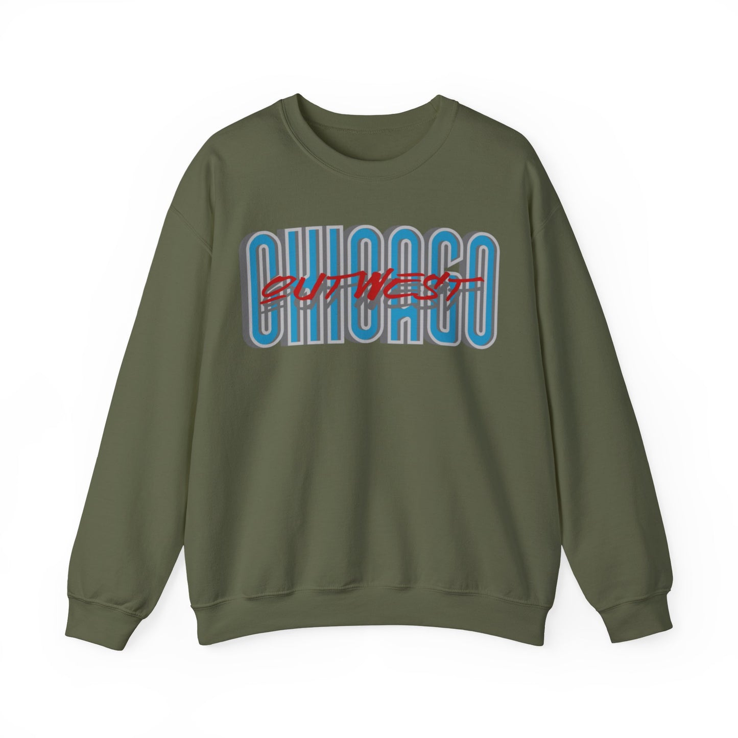 Out west|Chicago Barbecue Crewneck Sweatshirt | Unisex T-shirt